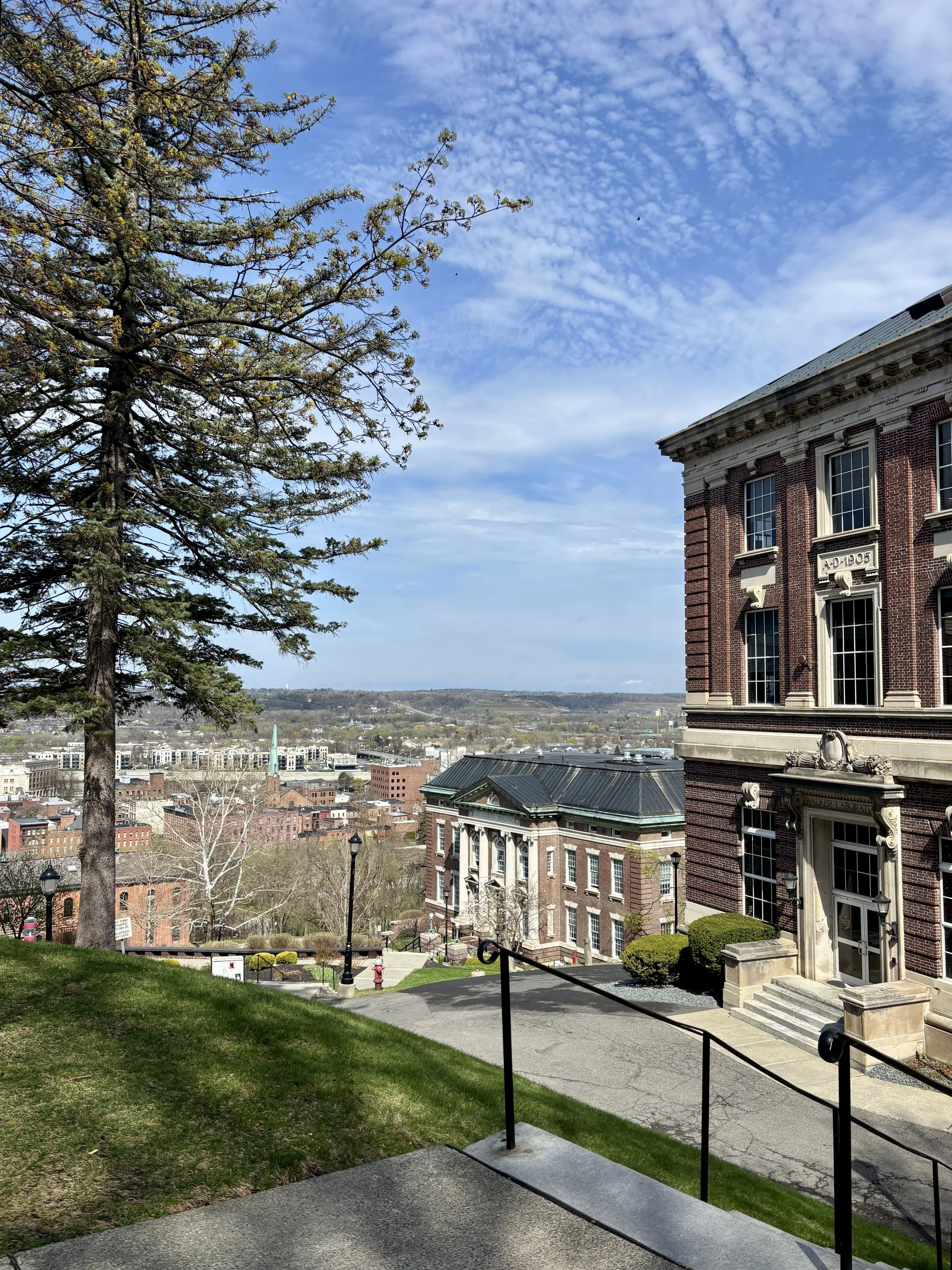 View of Troy from RPI's campus