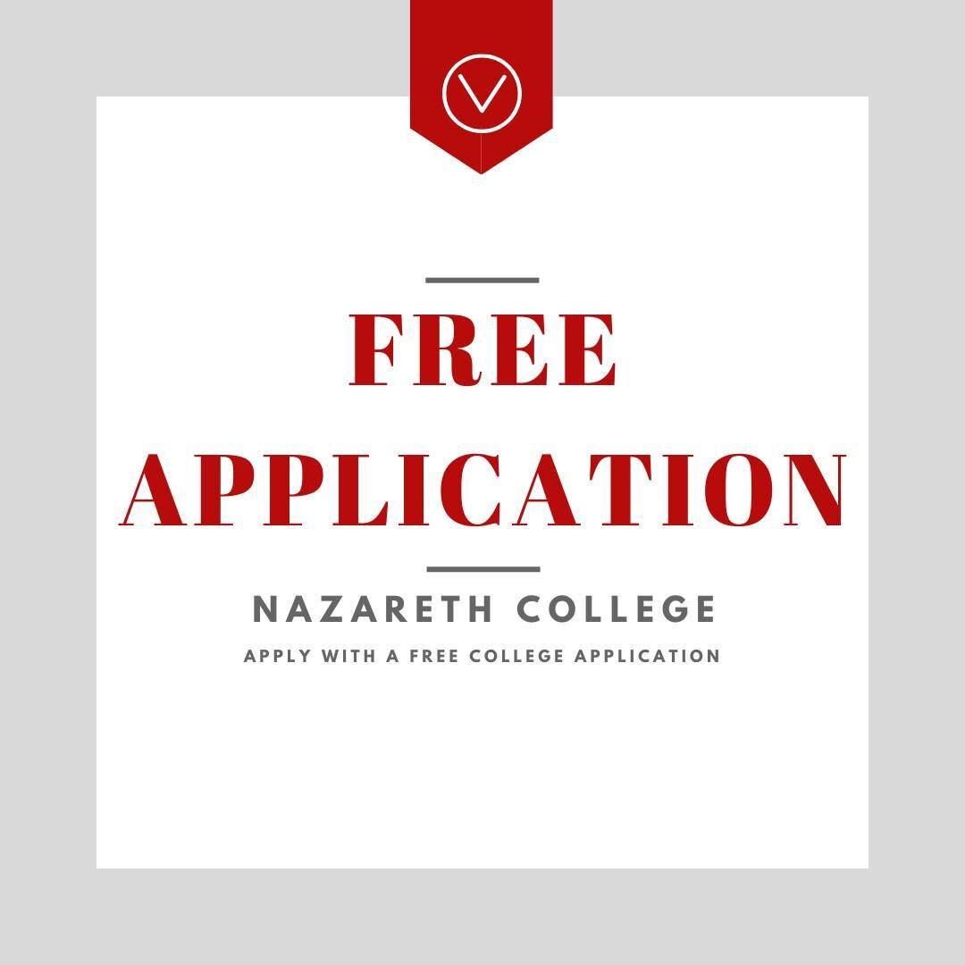 ✅ FREE COLLEGE APPLICATION ✅
Nazareth College is offering free applications!!!
@nazarethcollege

#Advice #CollegeAdvice #Learning #College #CollegePlanning  #ApplyingtoCollege #Parents #CollegePrep #IndependentCollegeCounselor #RaisingTeens #Parentso