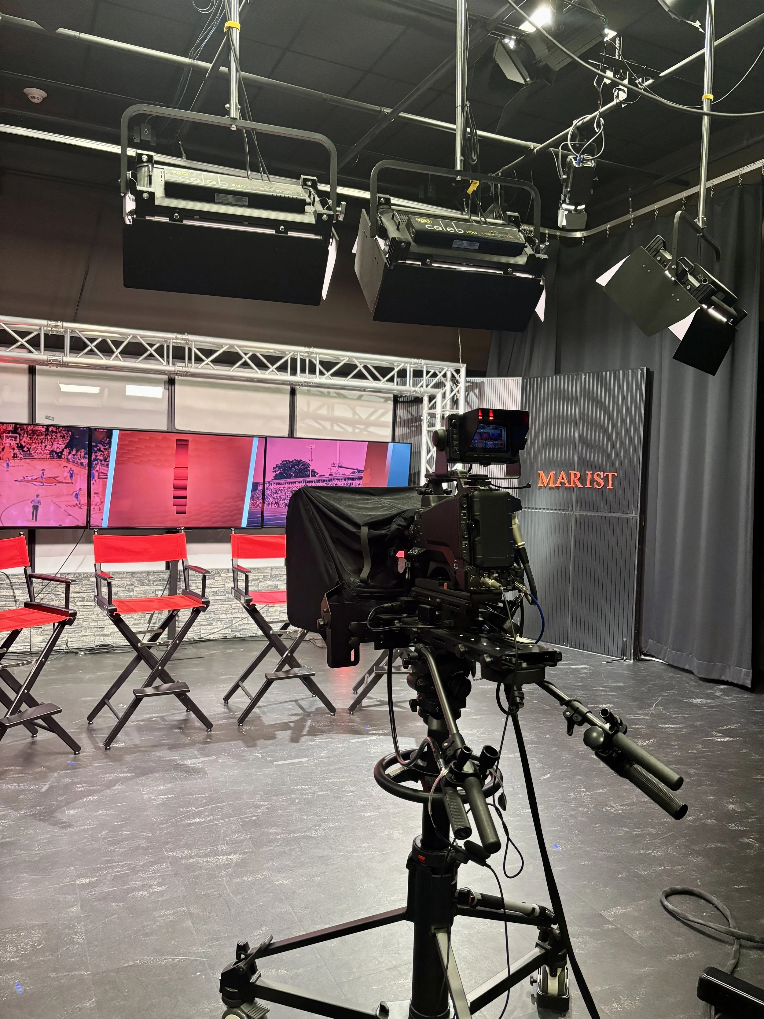TV studio at Marist University