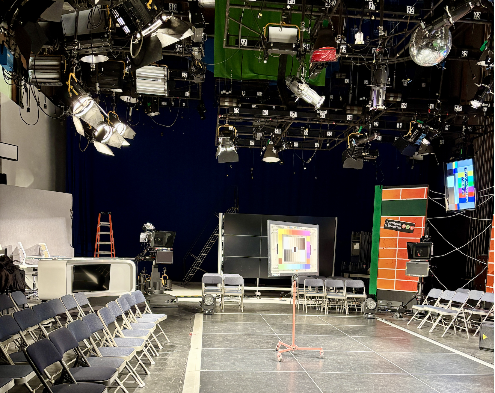 TV studio at Hofstra University