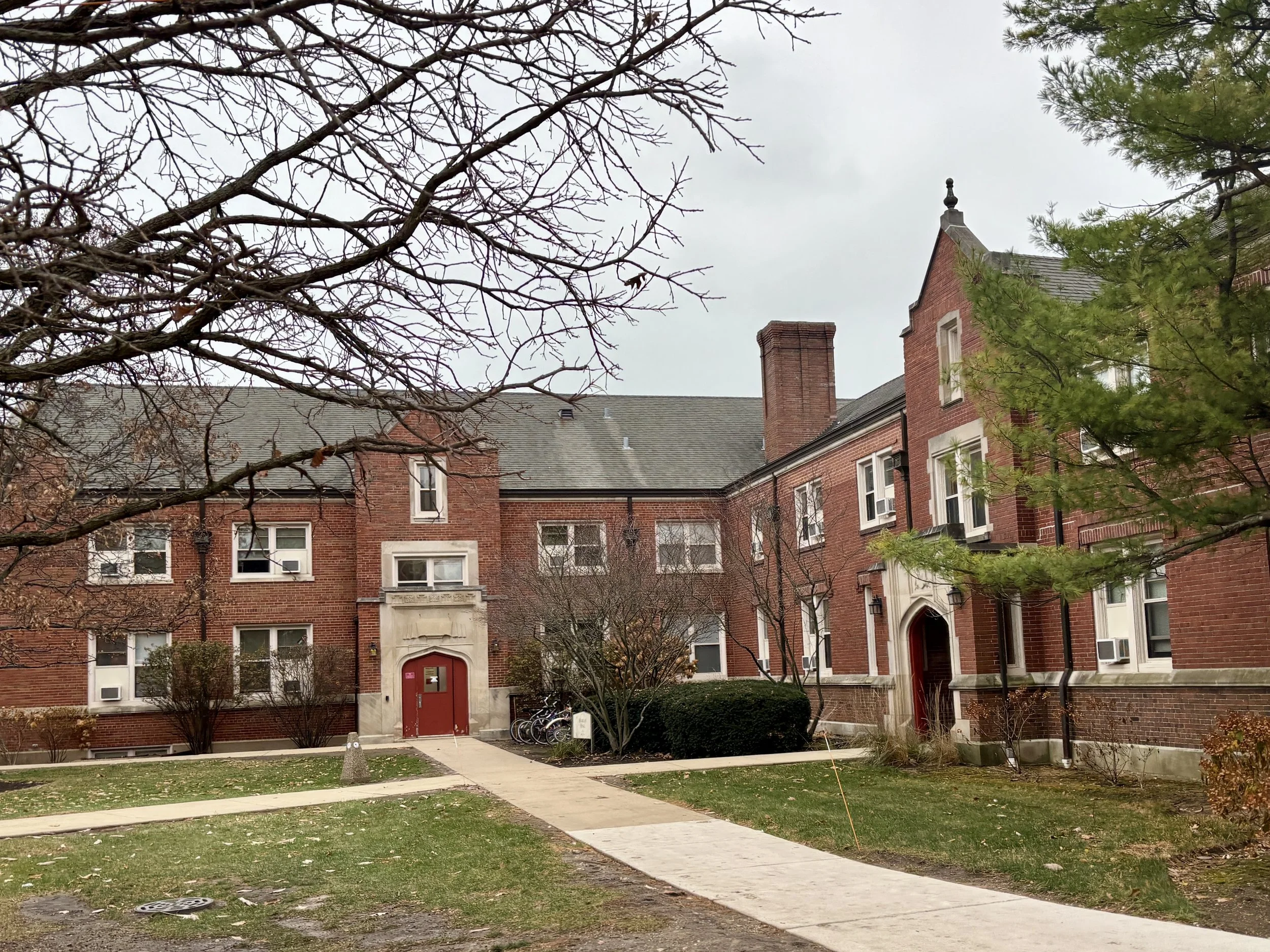 Brick building at Lake Forest College