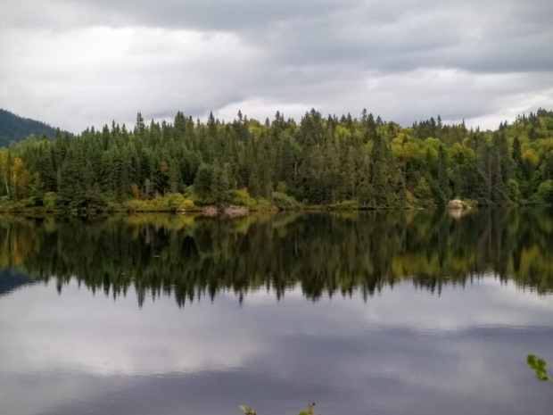 Take a Short hike around this beautiful lake on the north shore of the Fjord