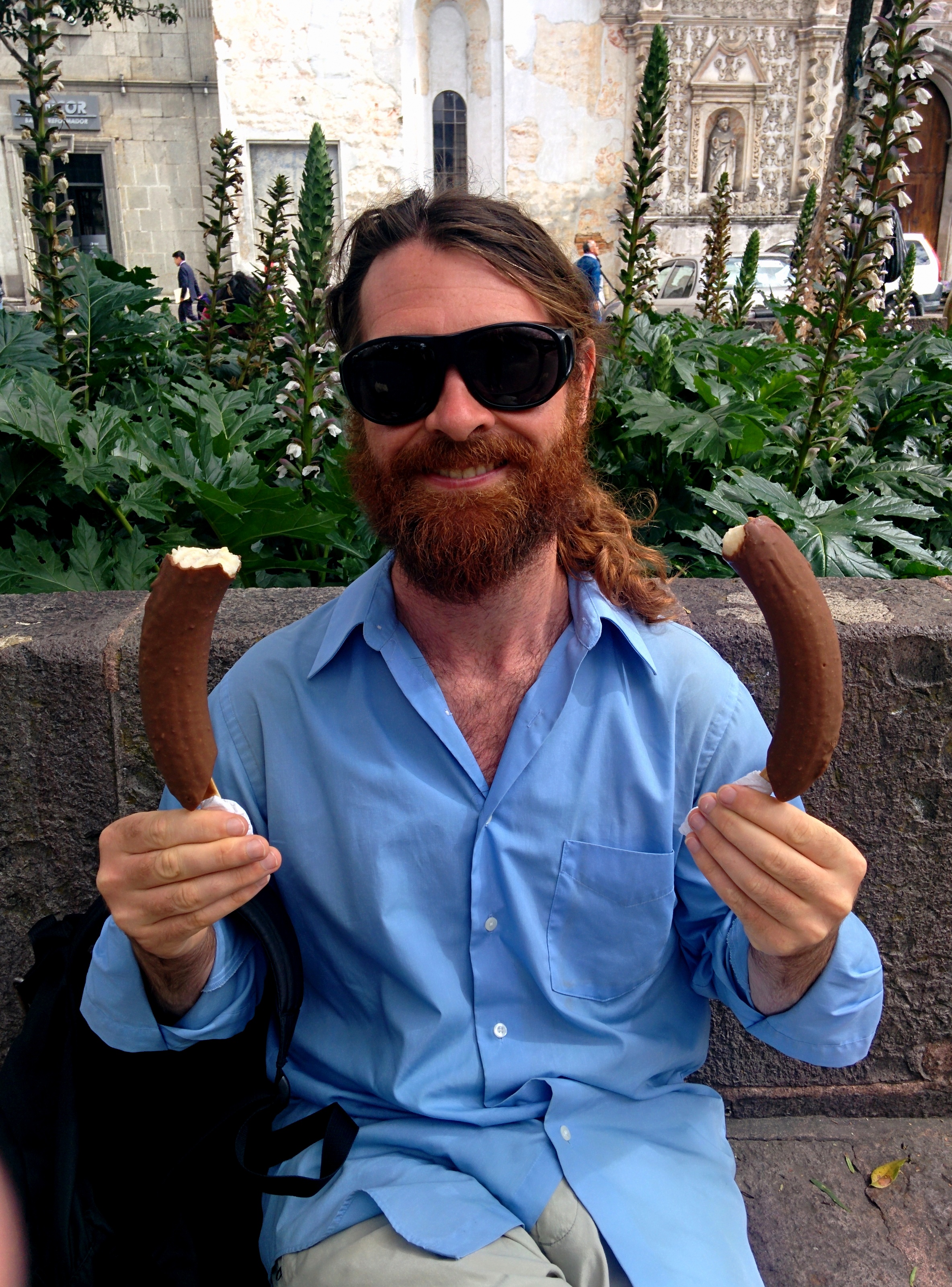 J also loves chocobananas (although not as much as me)