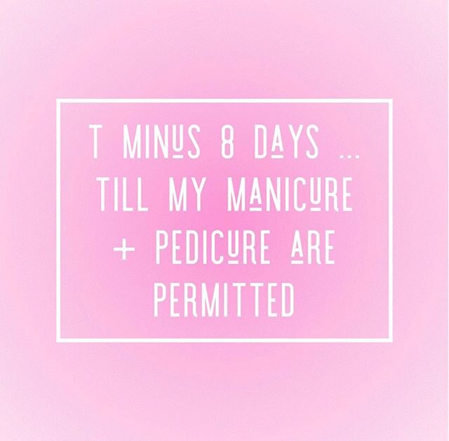 NYC I&rsquo;m Counting the... days, minutes and seconds 💅 💅 💅  #manicureplease #pedicureplease #essienailpolish #opinailpolish #countdown #tminus #pandemiclife 
____________________⠀
Schedule Your Appointment:⠀
📲Send A Text Message 646-467-3322⠀
