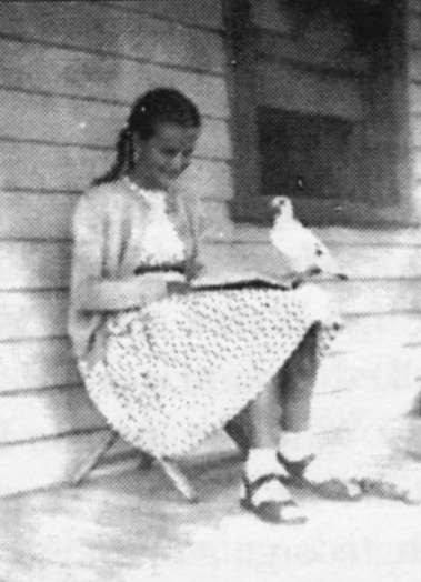 Terry and Tipi Reading (ca. 1954)