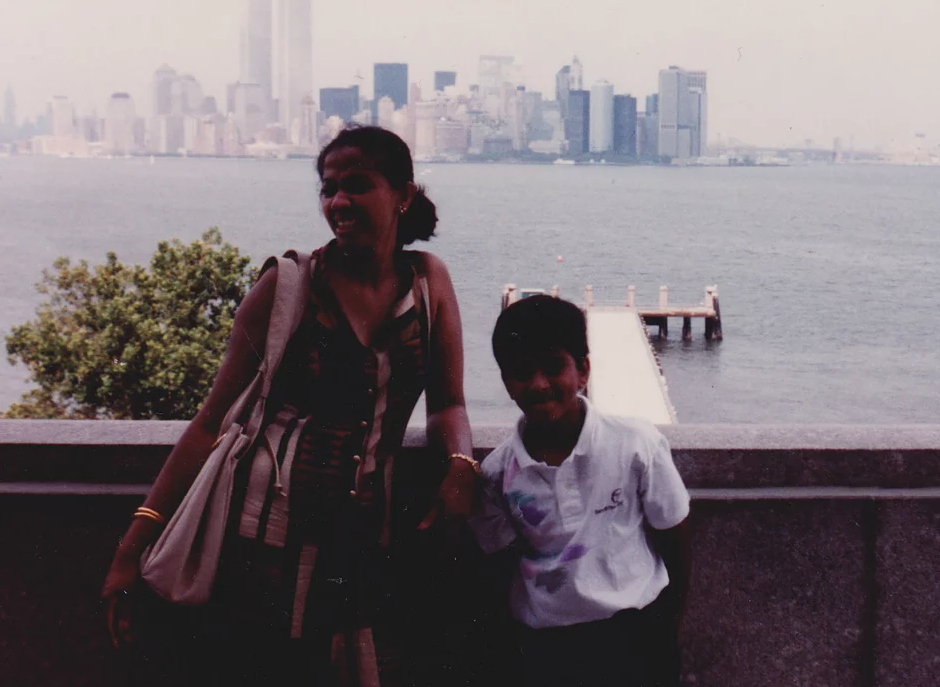 Chelaka and his mother