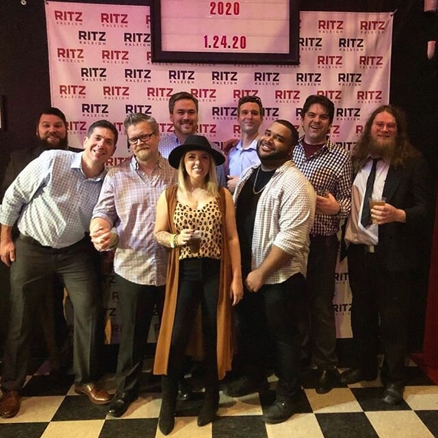 Had a blast playing the #mannythanks party at @ritzraleigh last weekend! 🎵