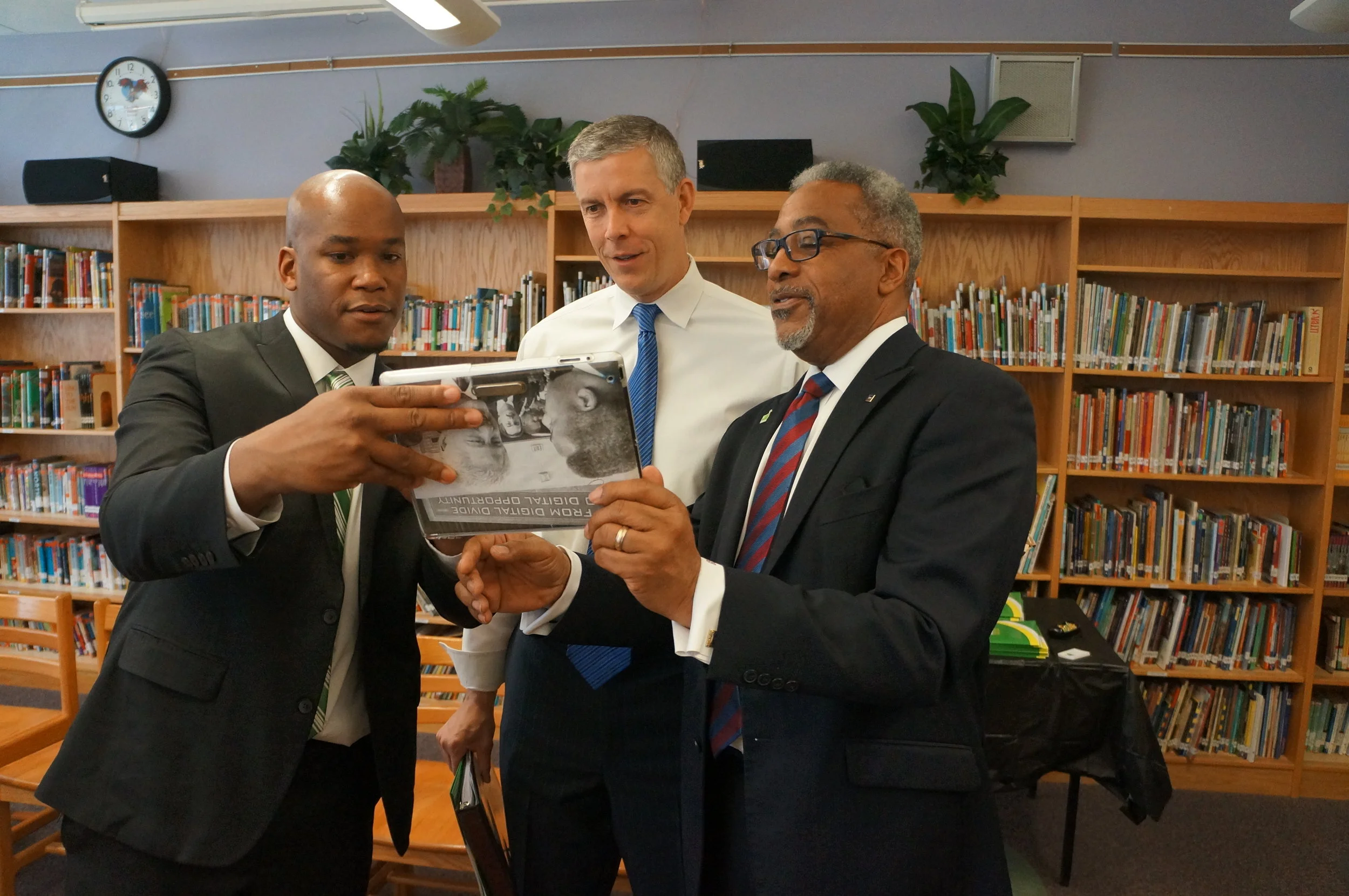 A Visit from Department of Education Secretary Arne Duncan