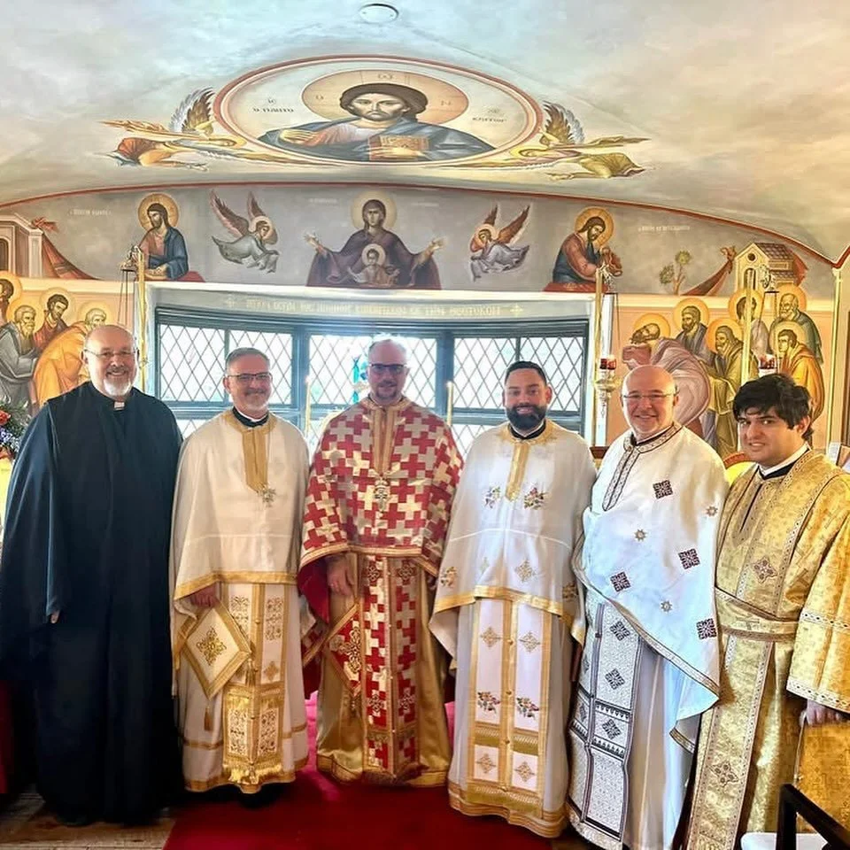 Fr. Nick and Fr. Demetrios joined fellow clergy and faithful this morning at the @churchofoursaviour in Rye for the Feast Day of Saint Iakovos, the Brother of the Lord, to whom their chapel is dedicated.

A memorial service was also offered for the e