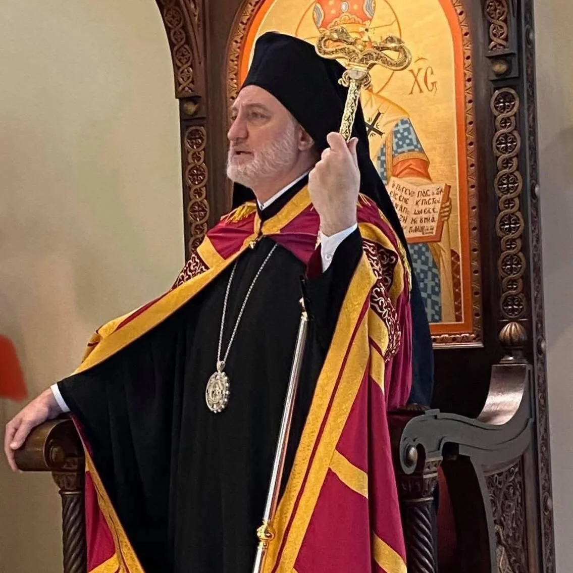 On Sunday, November 2nd we celebrate the feast day of Saint Elpidophoros of Persia and the name day of beloved Archbishop Elpidophoros of America. The Clergy, Parish Council, Philoptochos Society and faithful parishioners of Holy Trinity respectfully