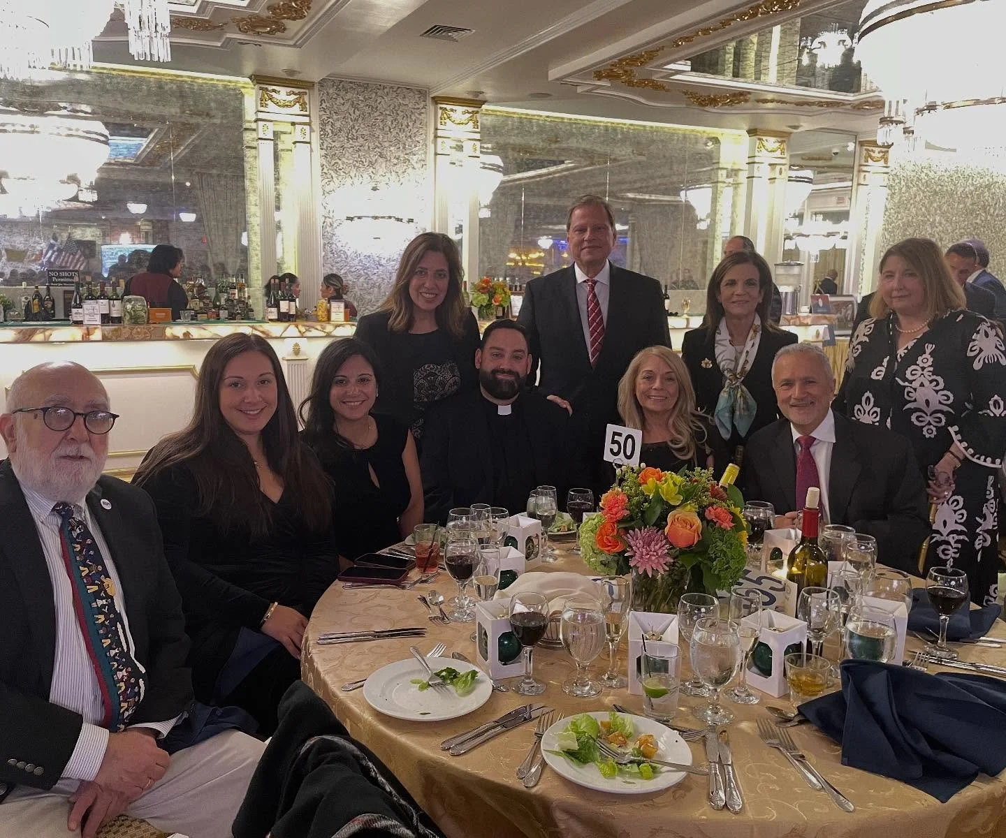 Holy Trinity was well represented at the third annual Archbishop Elpidophoros Name Day Gala held on November 3rd at Leonard&rsquo;s Palazzo in Great Neck. 

This year His Eminence honored two individuals for their service to the Church, Philip Christ