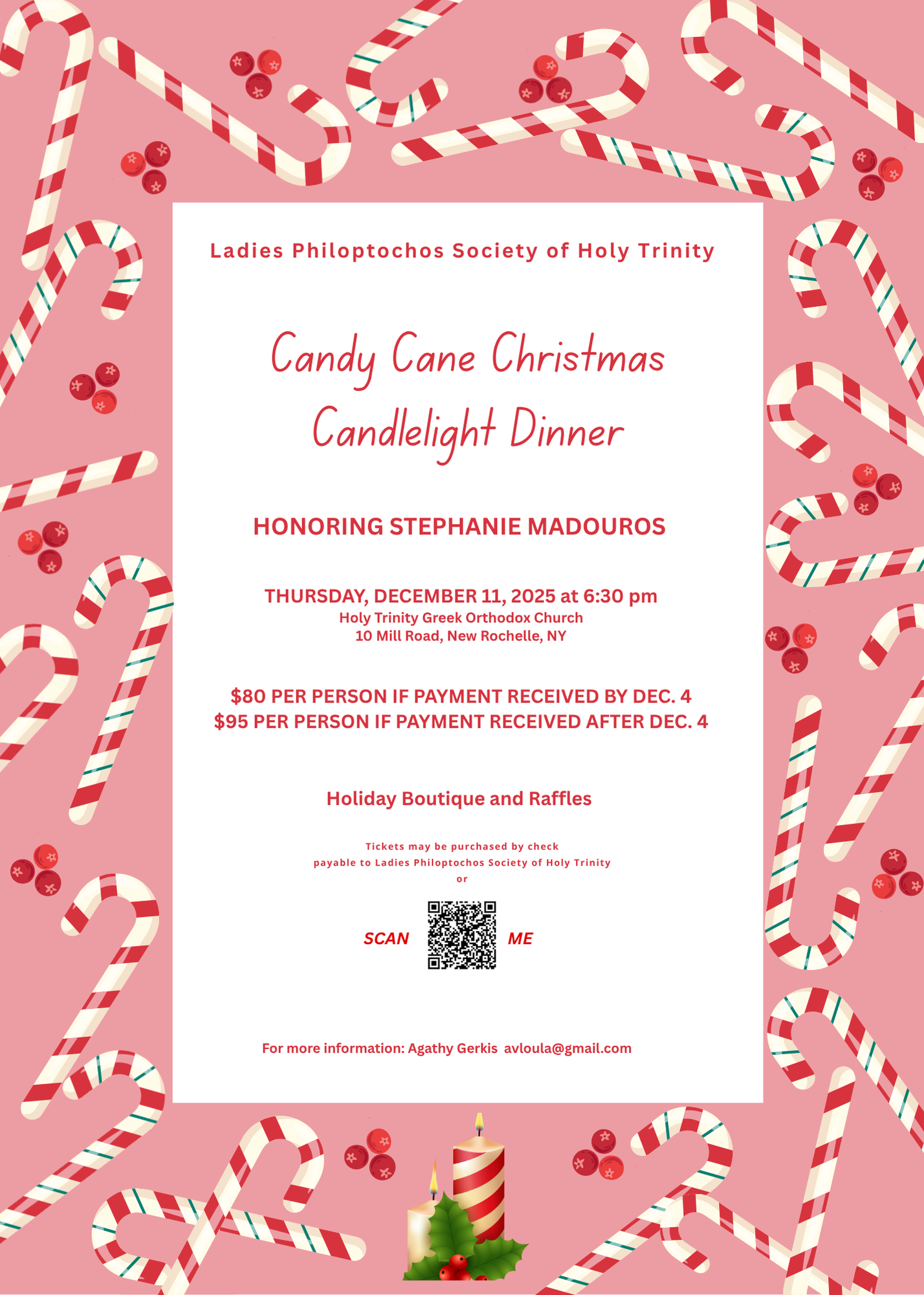 Philoptochos Annual Candlelight Dinner