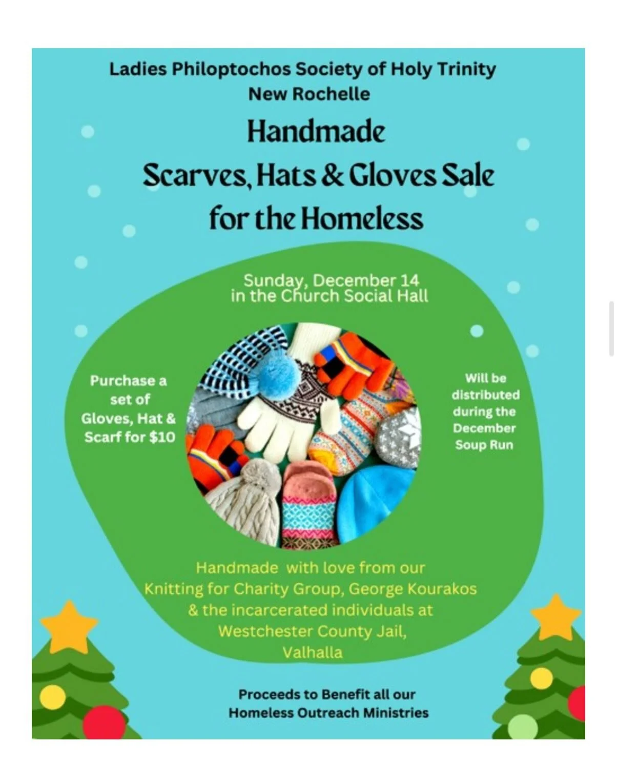 Some upcoming ministry events for the month of December!