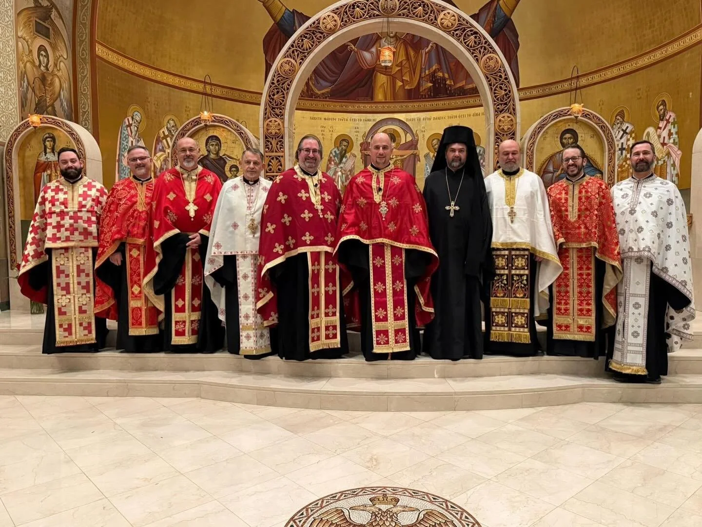 This evening, Fr. Nick and Fr. Demetrios joined the local clergy at Saint Barbara&rsquo;s Church in Orange, CT, as the parish celebrated its patronal feast with Great Vespers. The church was filled with warmth, reverence, and a strong sense of commun
