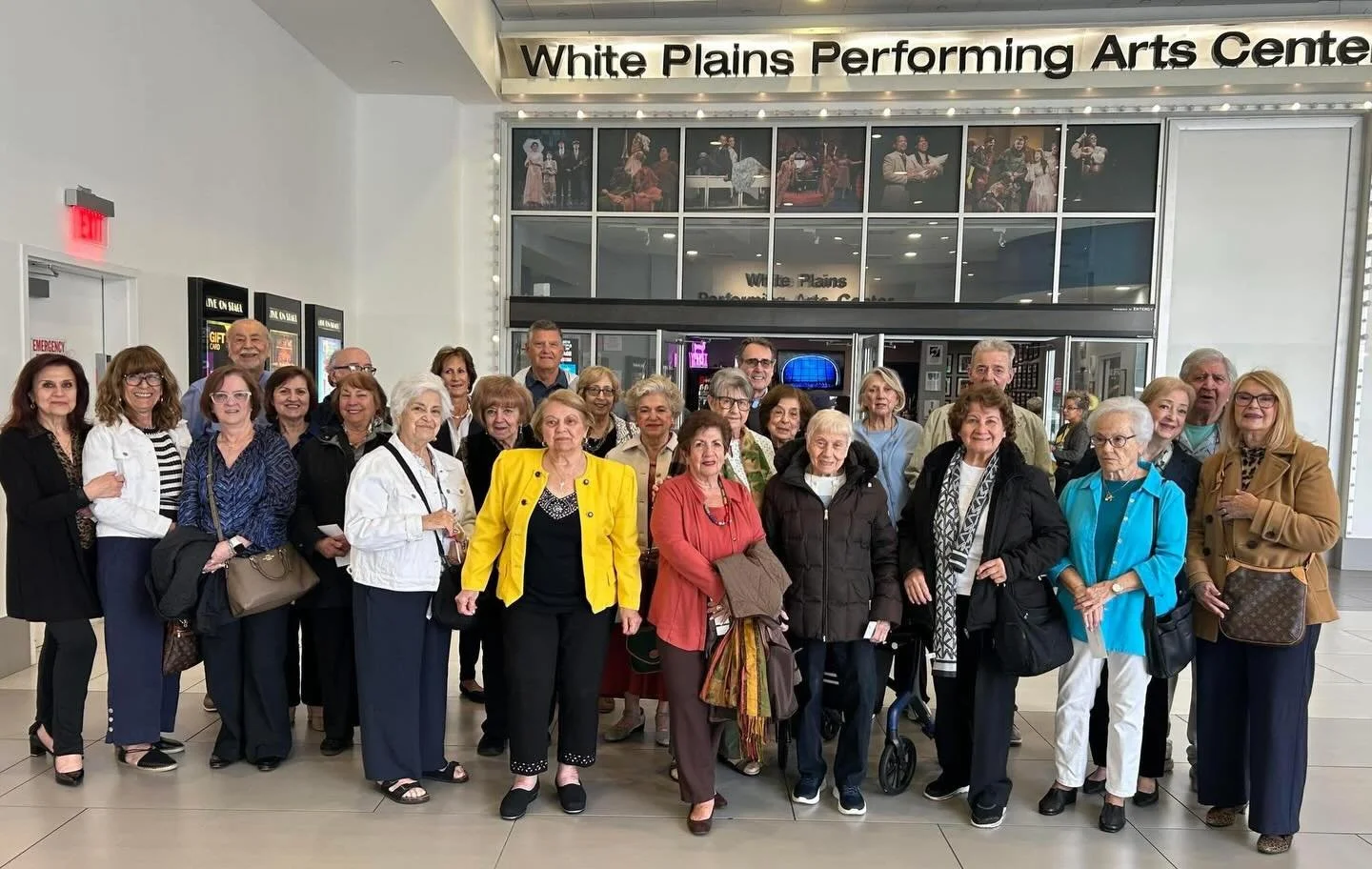 The Young at Heart saw an entertaining musical &ldquo;Catch Me If You Can&rdquo; at the White Plains Performing Arts Center. They then had a nice dinner at Greca Estiatorio in White Plains. Everyone enjoyed the day being with friends, having wonderfu