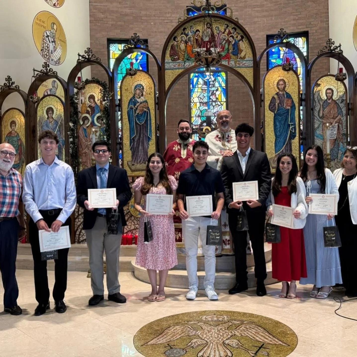 Our Sunday School program concluded today for the 2025-26 academic year. 

Our graduating seniors were recognized together with our dedicated Sunday School directors and teaching staff.