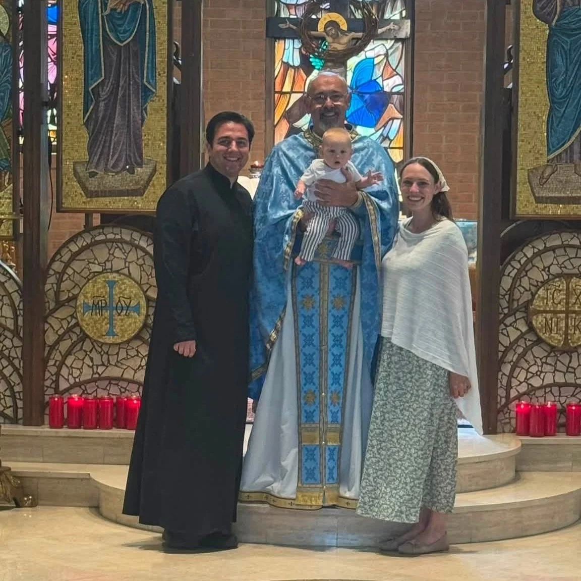 Nicholas Sheridan, a student at St. Vladimir&rsquo;s Seminary, (@svots ) completed his CPE with us today at Holy Trinity Church.

We are grateful for the time Nicholas spent with us and for his service alongside our Fr. Nick, Fr. Demetrios and our pa