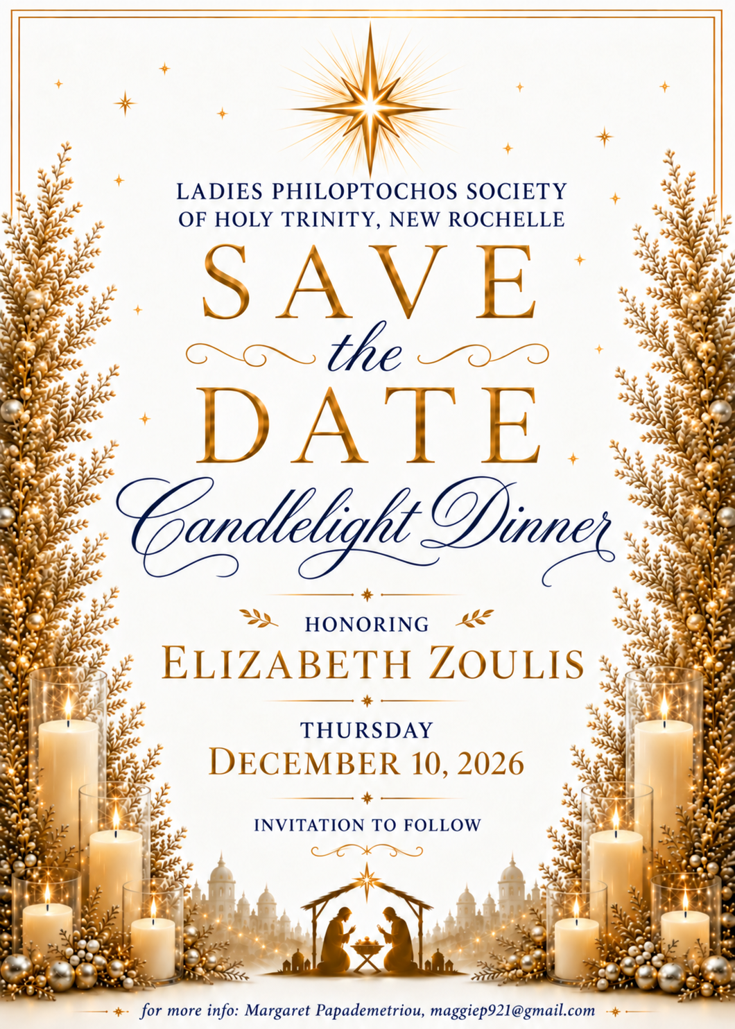 Philoptochos Annual Candlelight Dinner 
