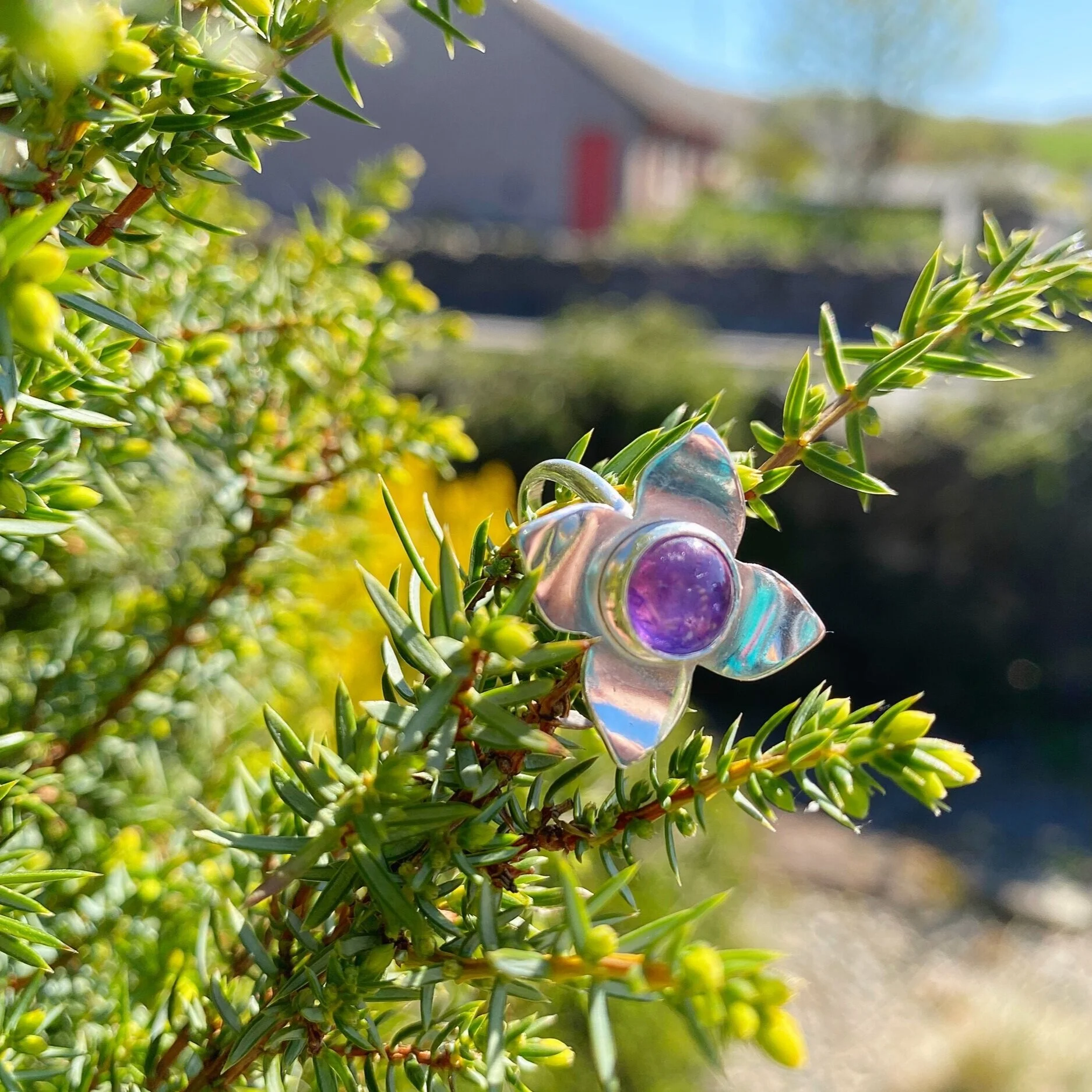ETERNAL SPRING amethyst lilac rings