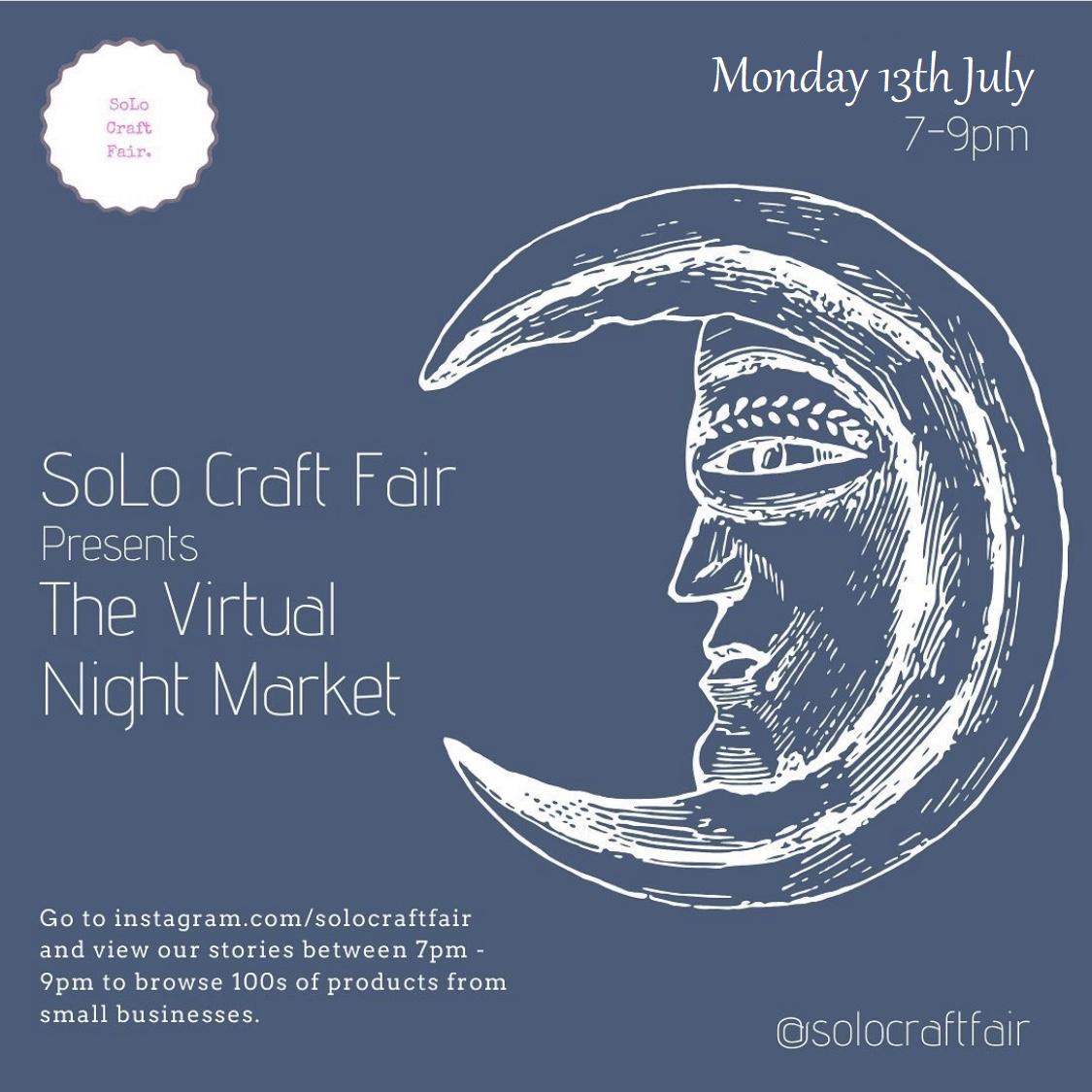 Solo Craft Fair Virtual Night Market
