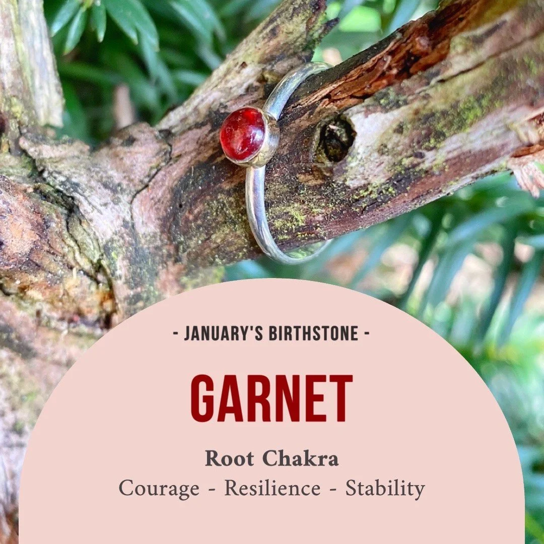 january's birthstone: garnet