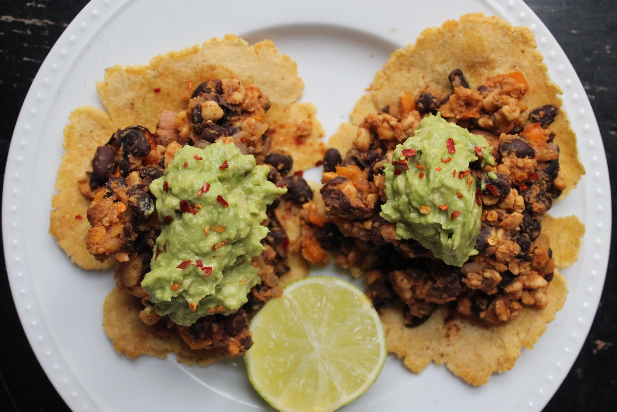 Tempeh and Black Bean Taco Meat