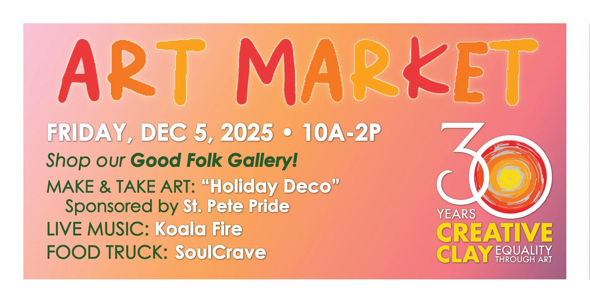 December First Friday Art Market 
