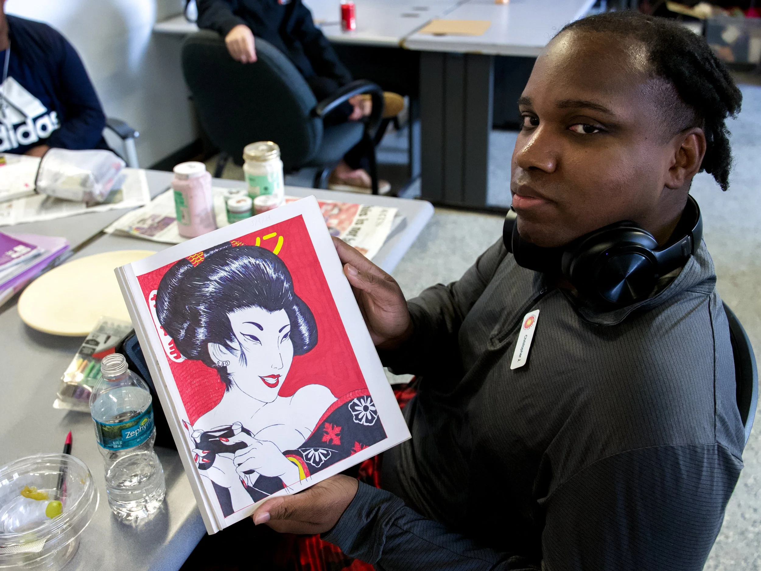 Christopher Joseph has been drawing since he was 5!