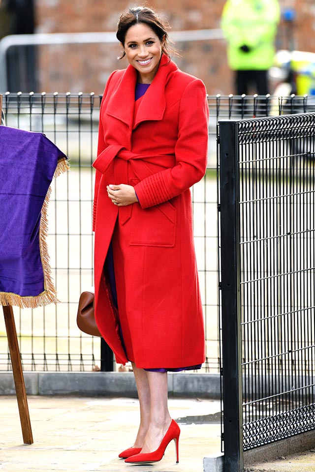 MEGHAN MARKLE IN SENTALER | photo by: Getty Images