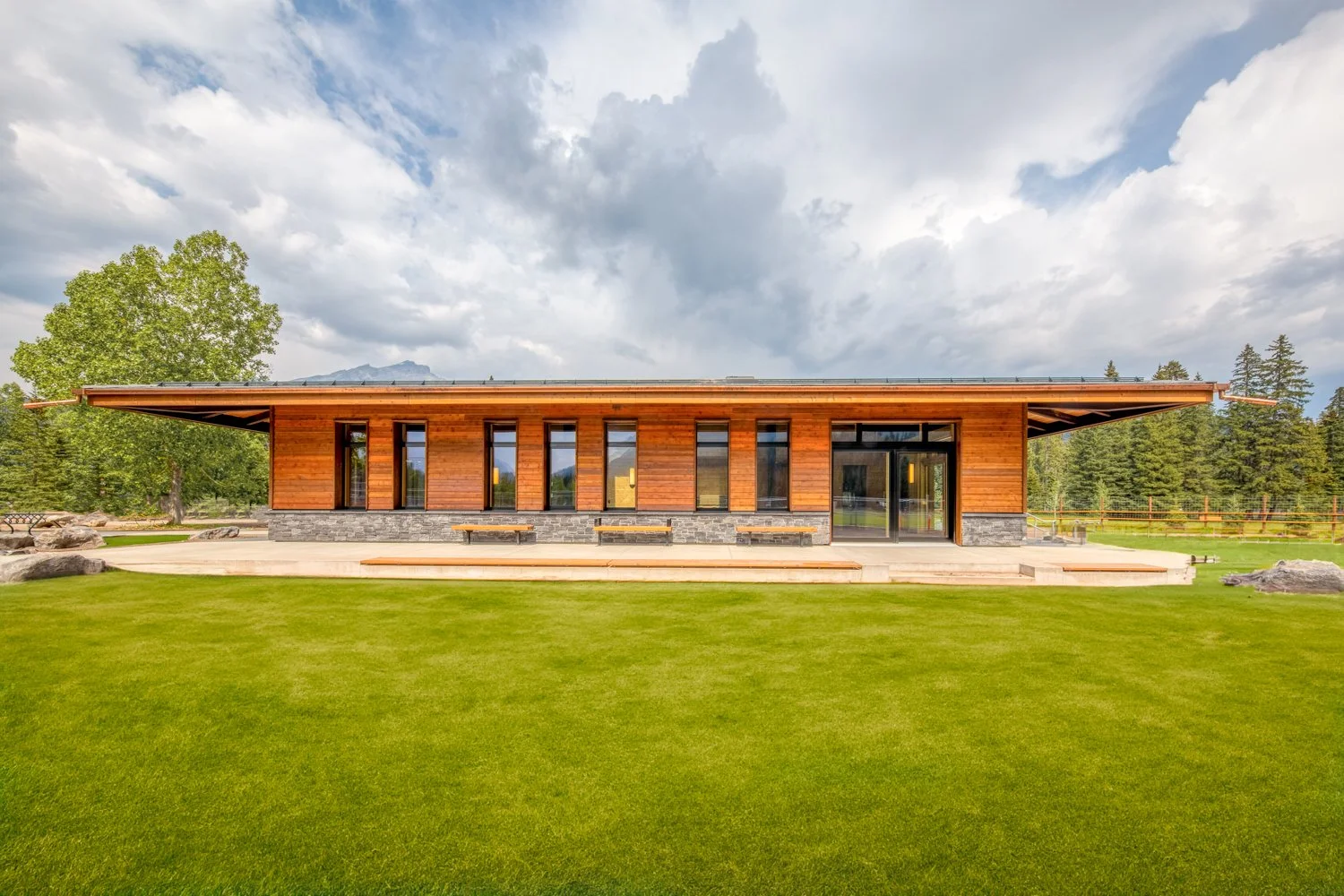 The Banff Recreation Grounds Pavilion is OPEN!