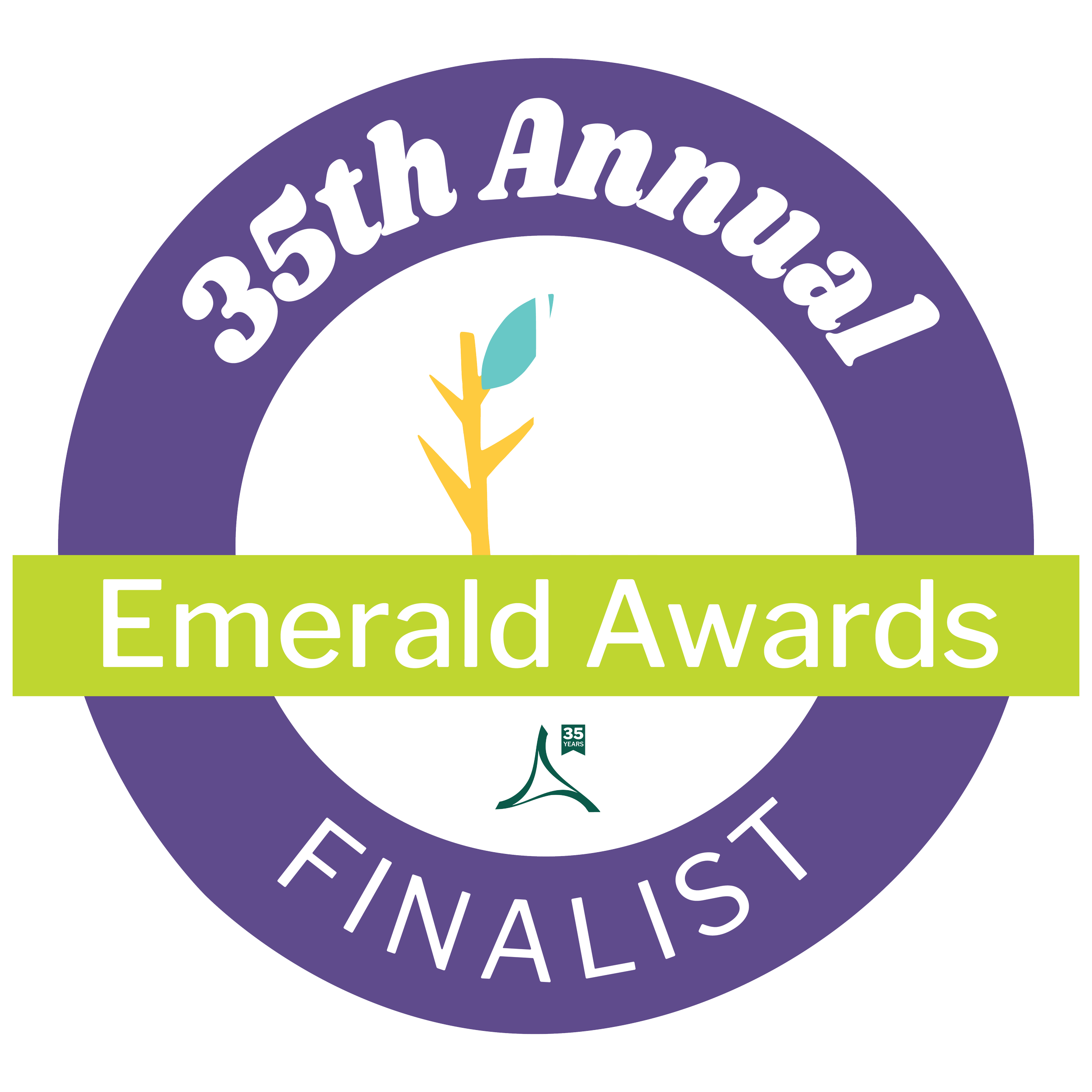 2025 Emerald Awards Finalist in 2 Categories