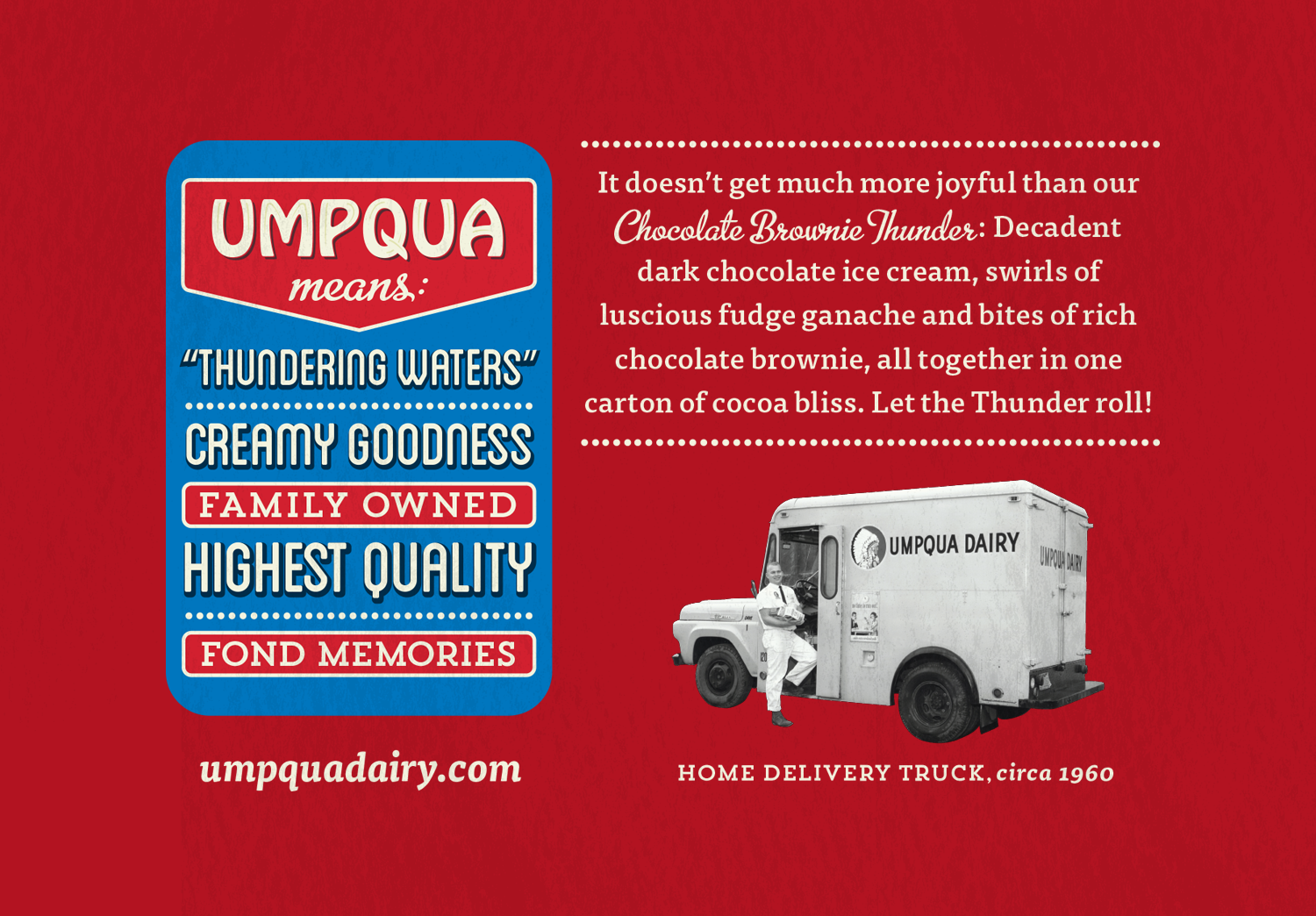  To highlight Umpqua's long history, we dug through their archival images for storytelling on the sidewall of the container.&nbsp; 