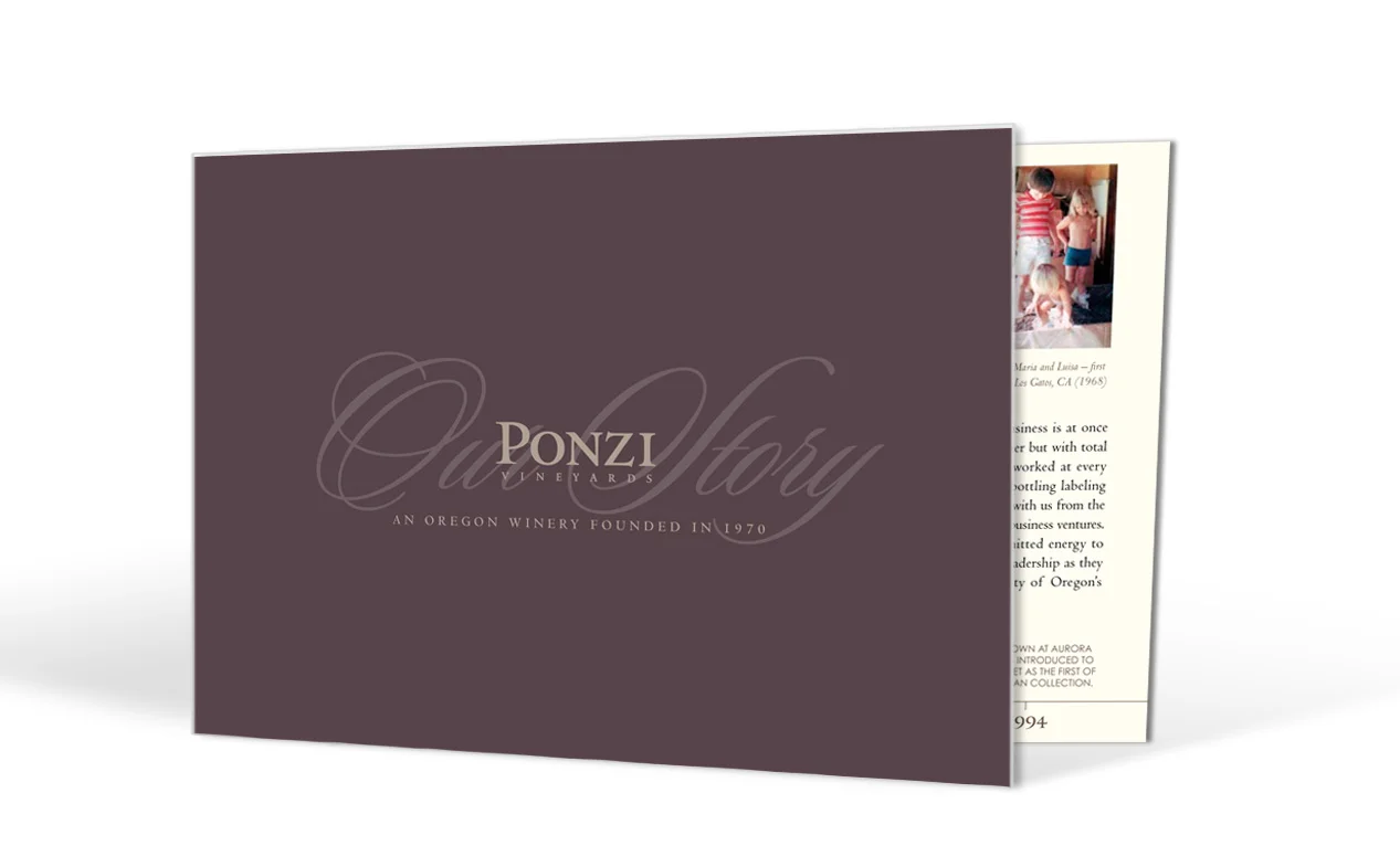  By clearly offering a family of wines for different niche markets, Ponzi quickly grew production from 18,000 to 27,000 cases after the redesign.    