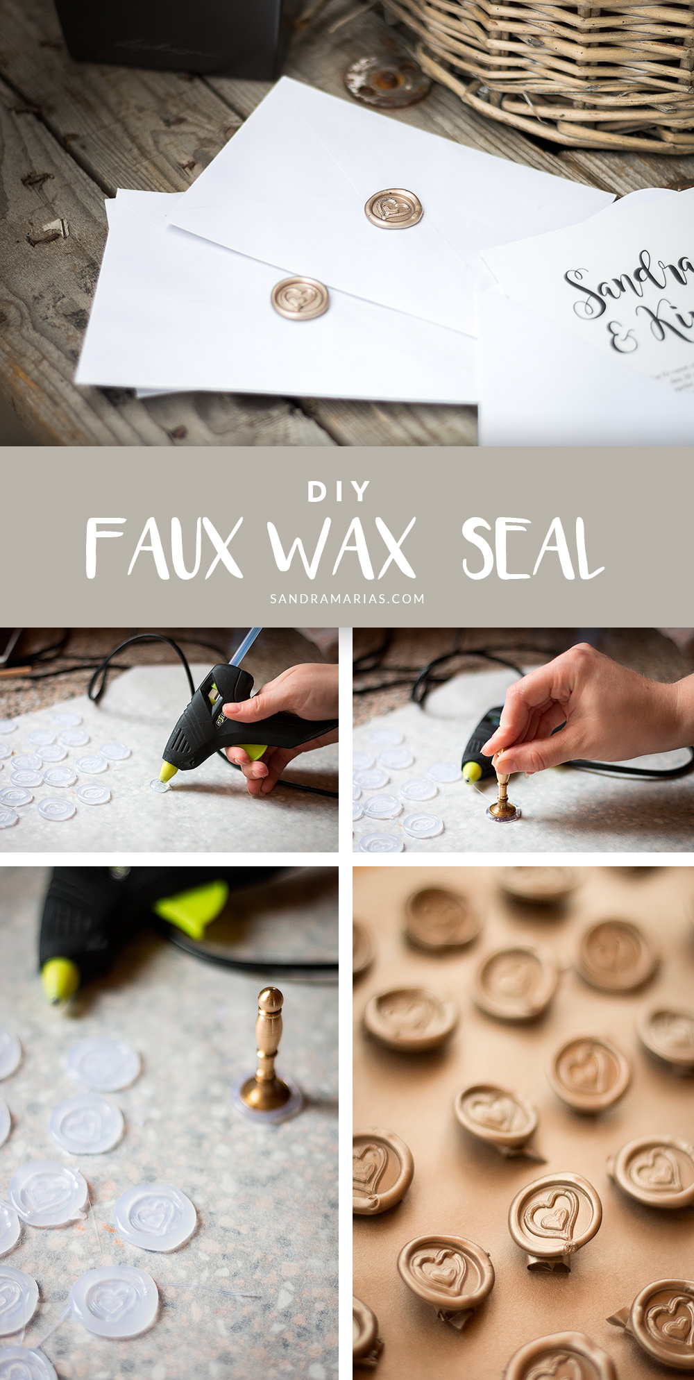 DIY | Fusk sigill som ser äkta ut | Sandramarias.com