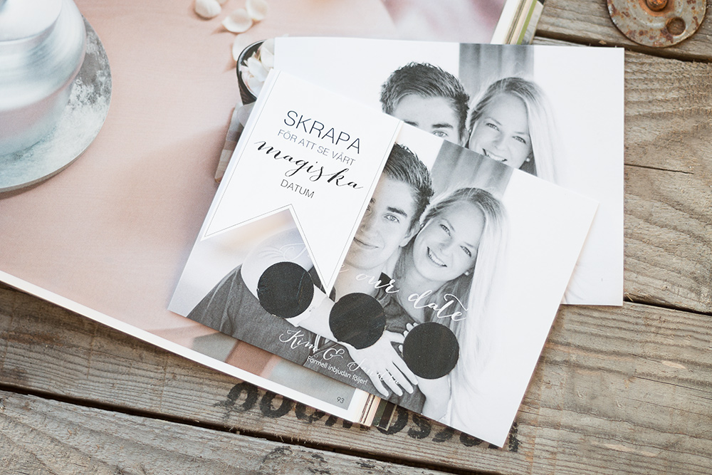 Save the date | Scratch off cards | Sandramarias.com