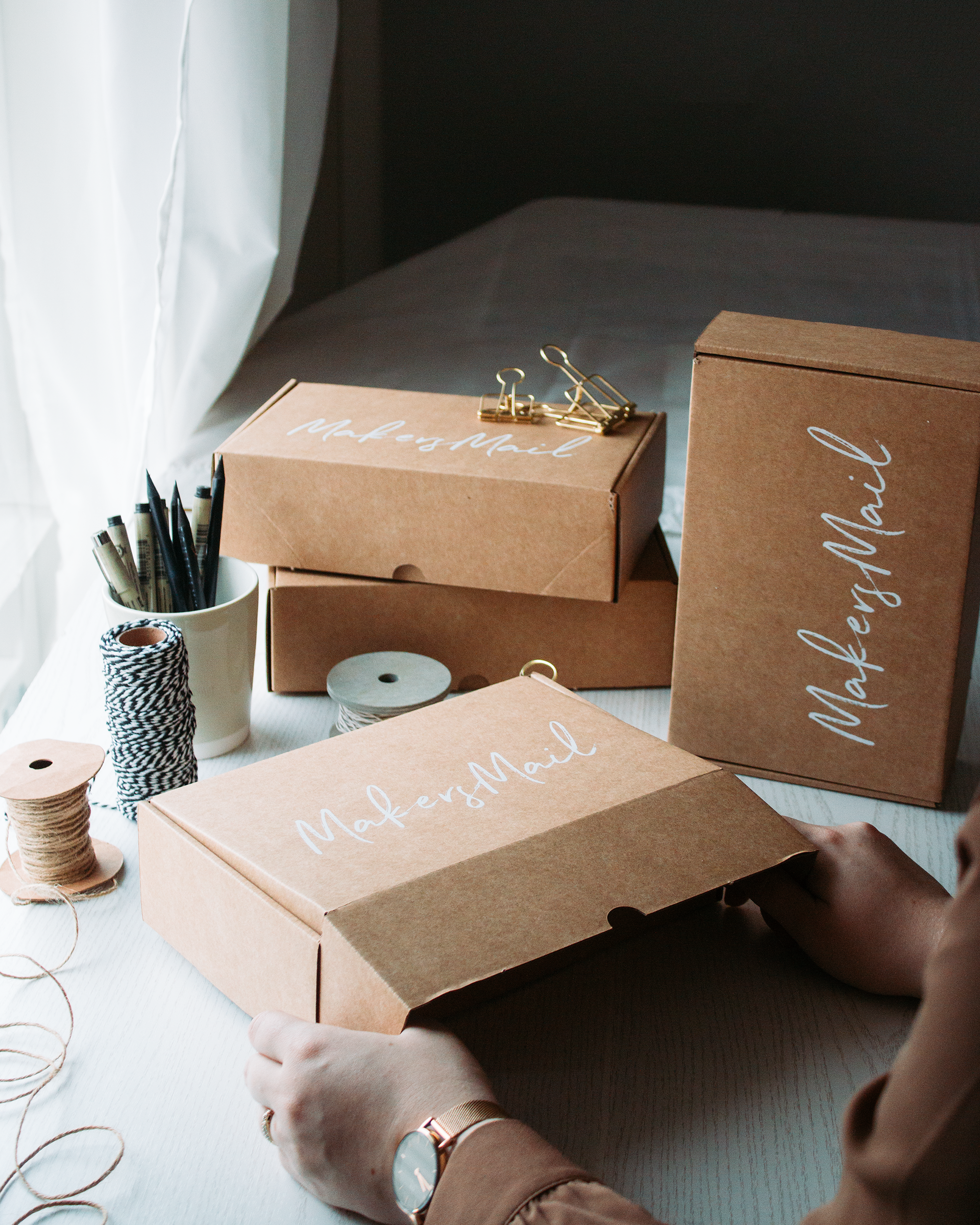 Makers Mail | DIY-box | Prenumeration | DIY inspiration direkt hem på posten | Makersmailcompany.com | By Sandramaria
