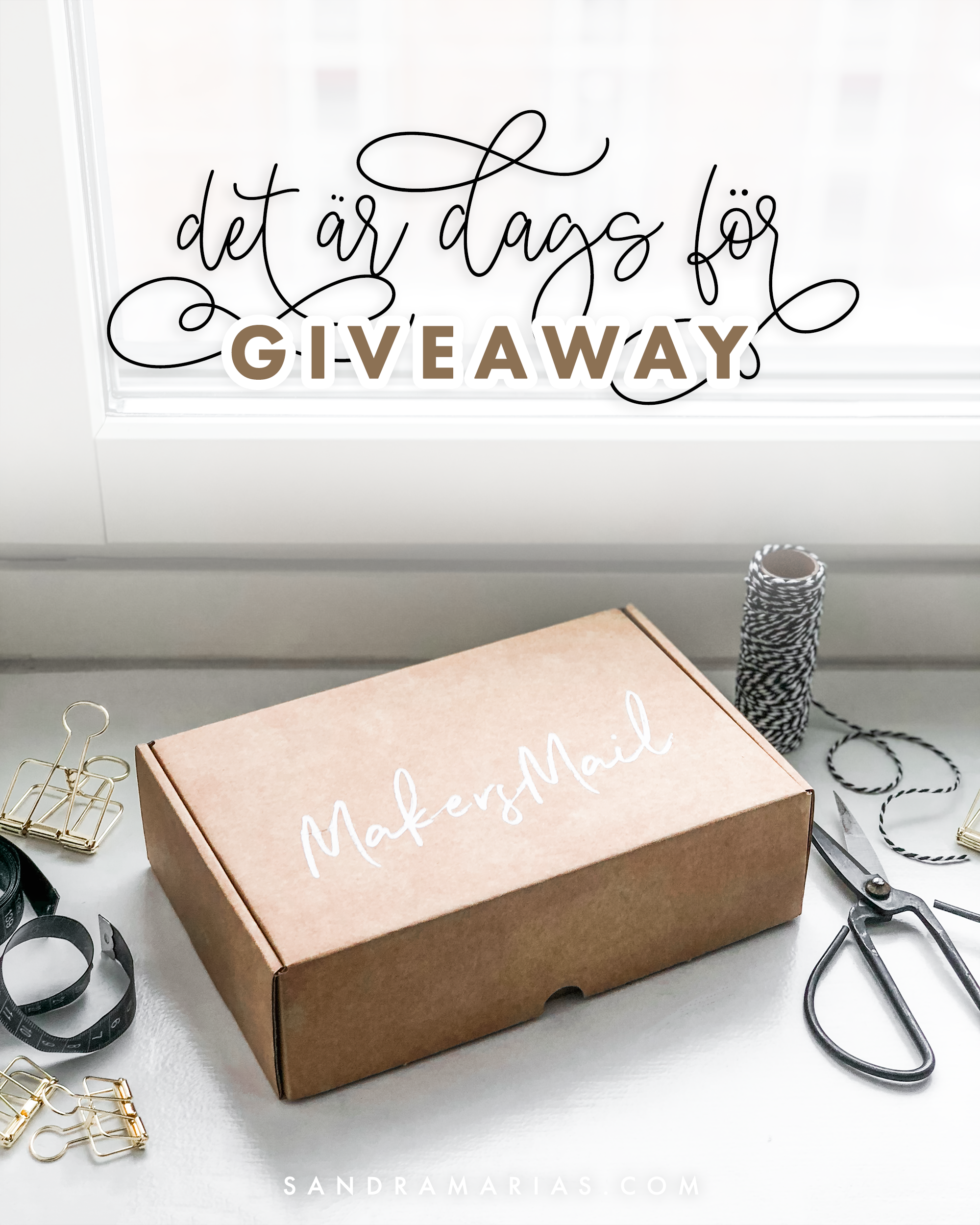 Makers Mail Giveaway | By Sandramaria | Sandramarias.com