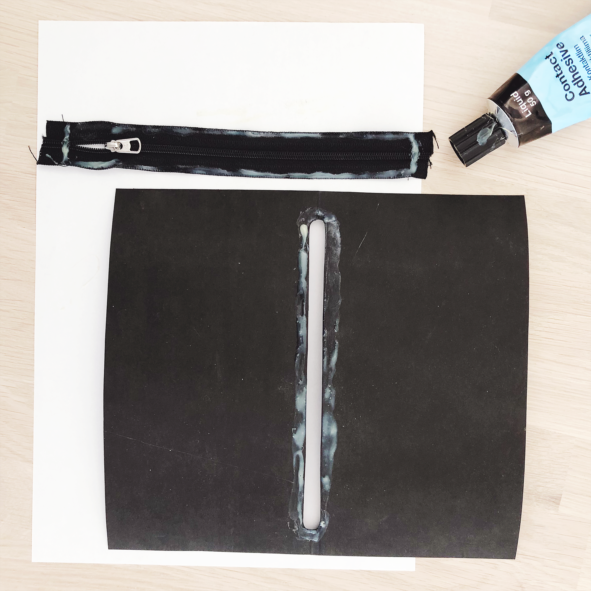 DIY Penal i Läderpapper | Washable paper | Kraft tex | Snappap | By Sandramaria | Sandramarias.com