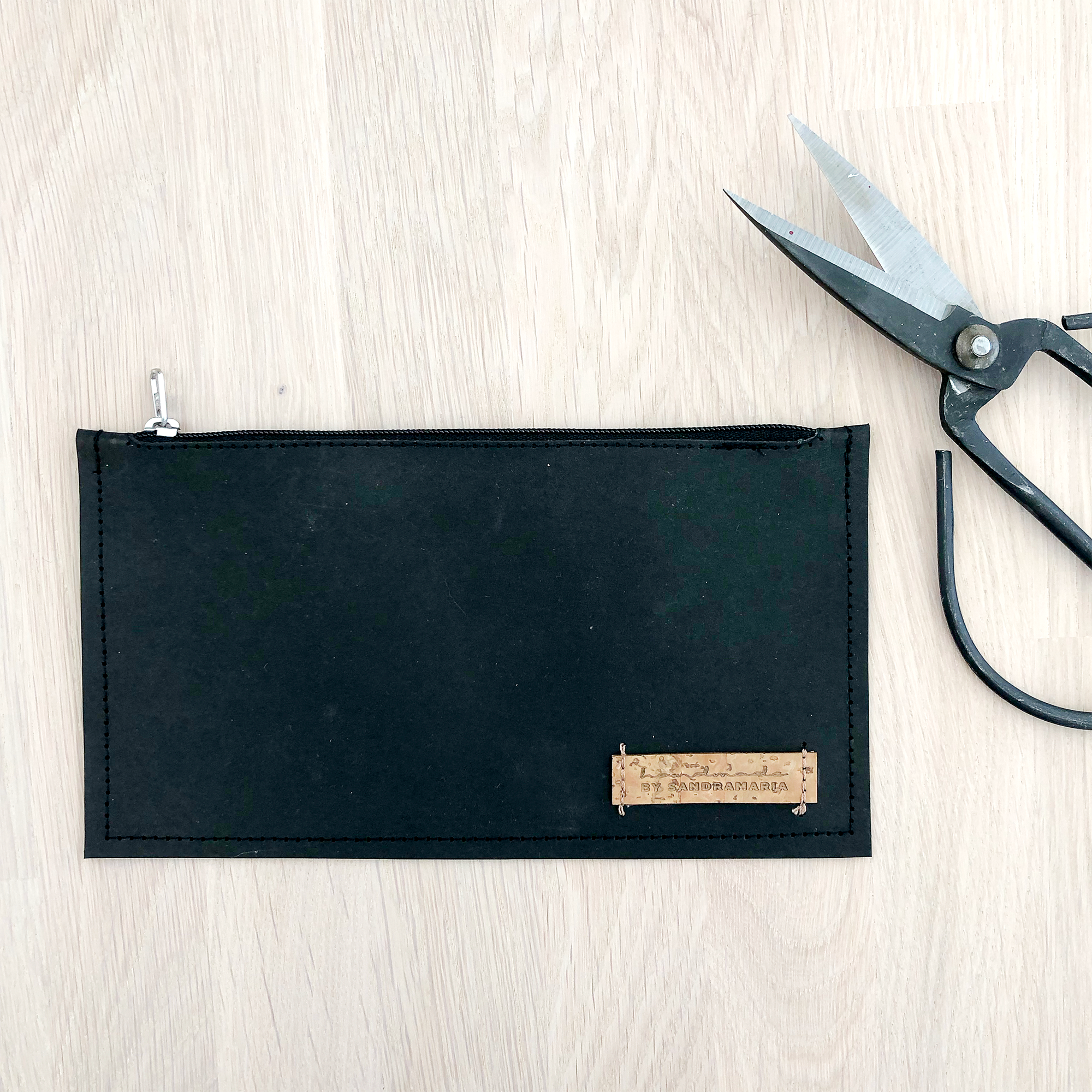 DIY Penal i Läderpapper | Washable paper | Kraft tex | Snappap | By Sandramaria | Sandramarias.com