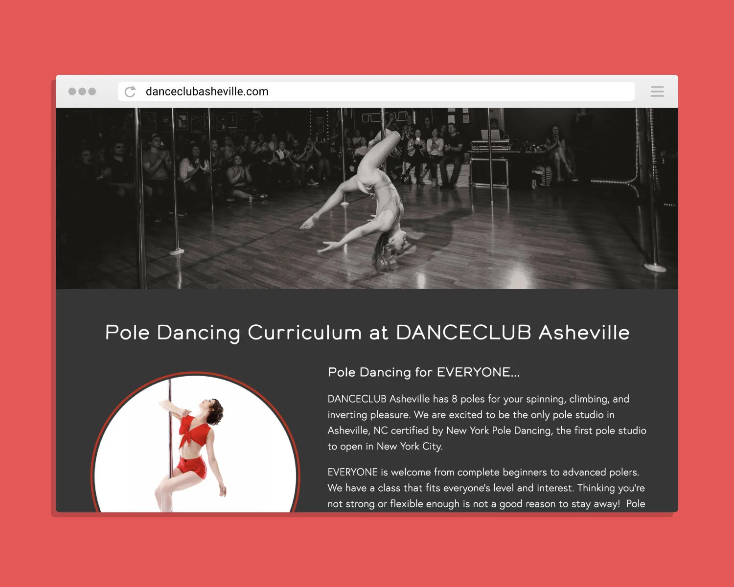 DANCECLUB Asheville — Rotanz Design