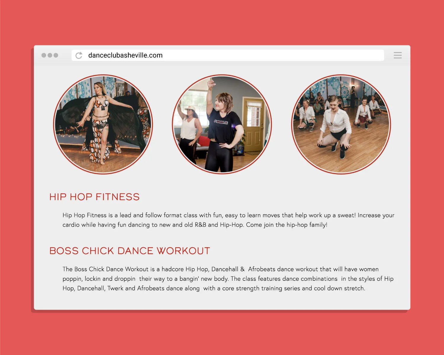 DANCECLUB Asheville — Rotanz Design