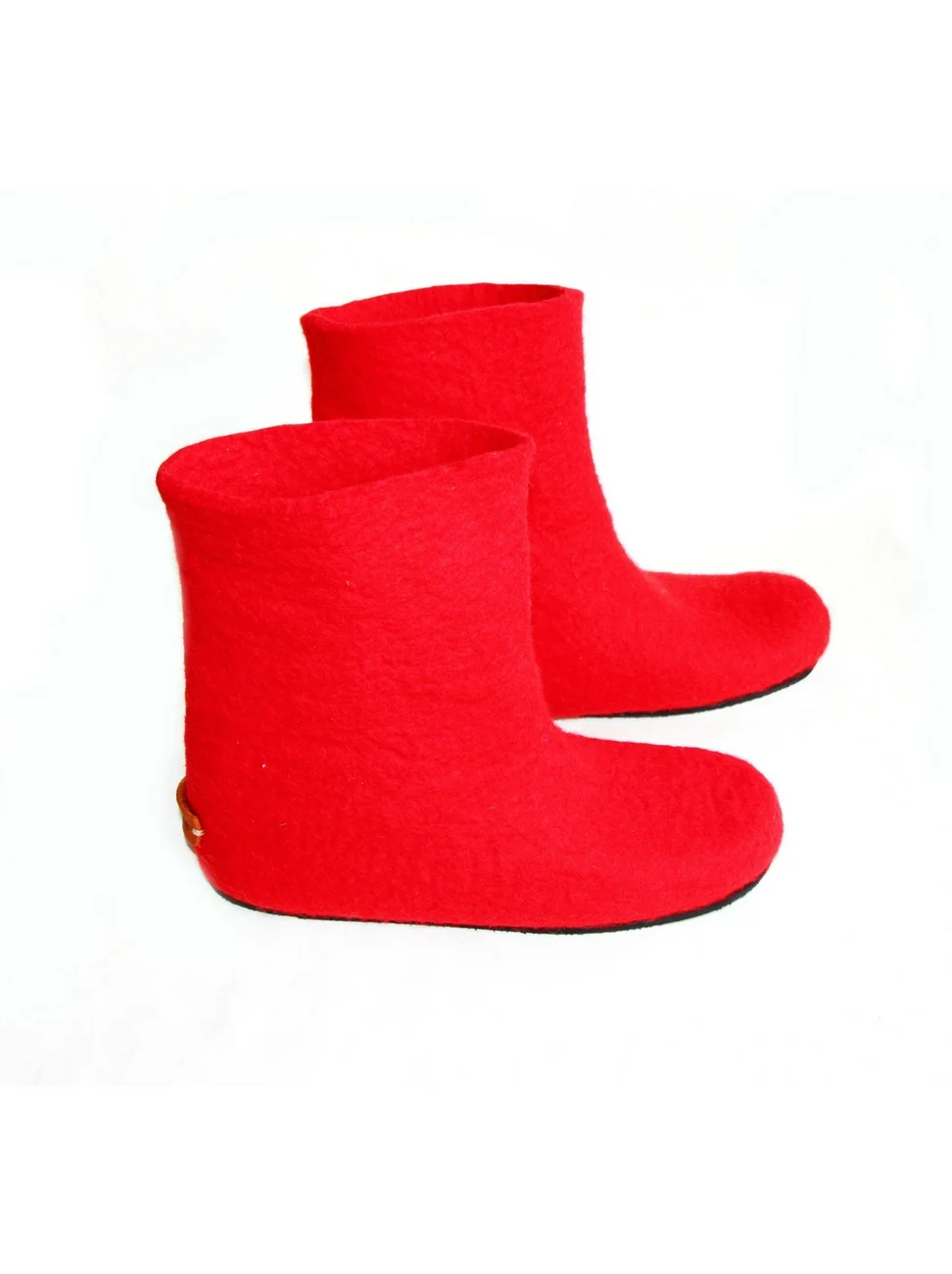 Women's Wool Boots Red