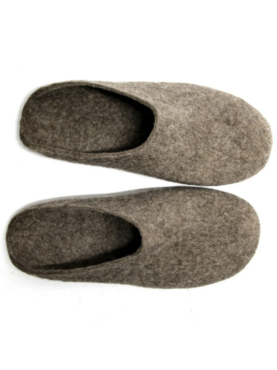 Men's Eco Friendly Wool Felt Clogs Earth