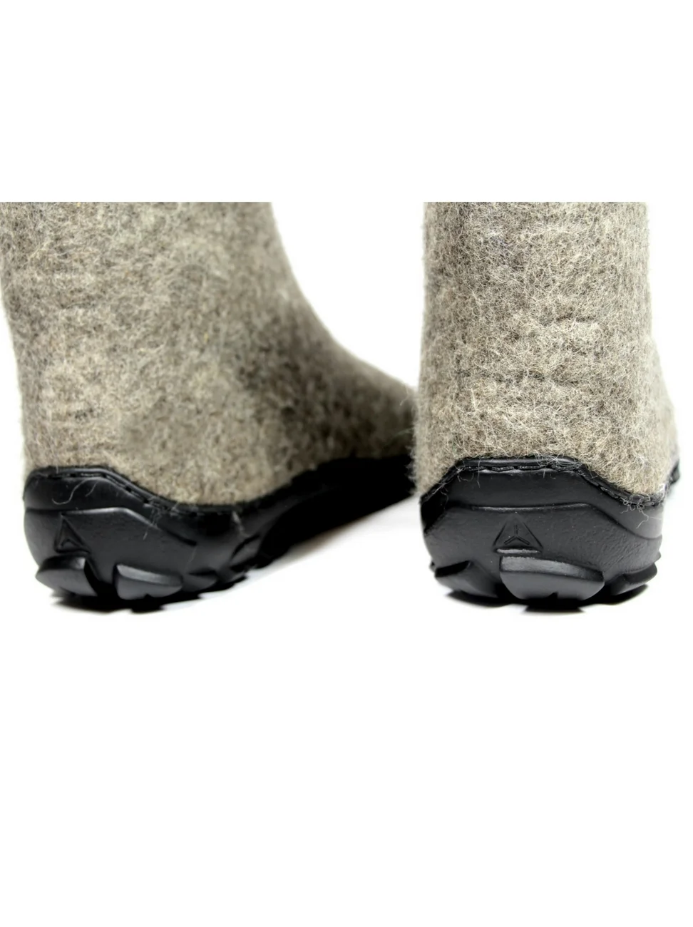 Handmade Men Organic Wool Snow Boots