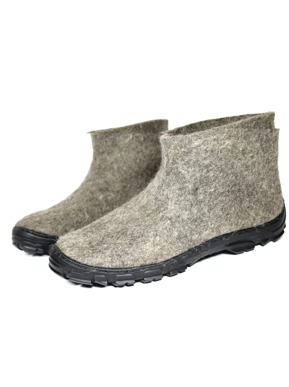 Men Organic Wool Snow Boots snowy weather conditions