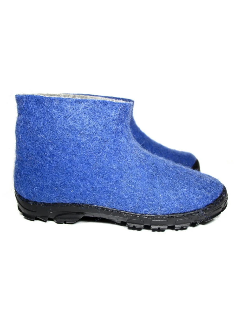 Men's Wool Snow Boots Ocean Blue
