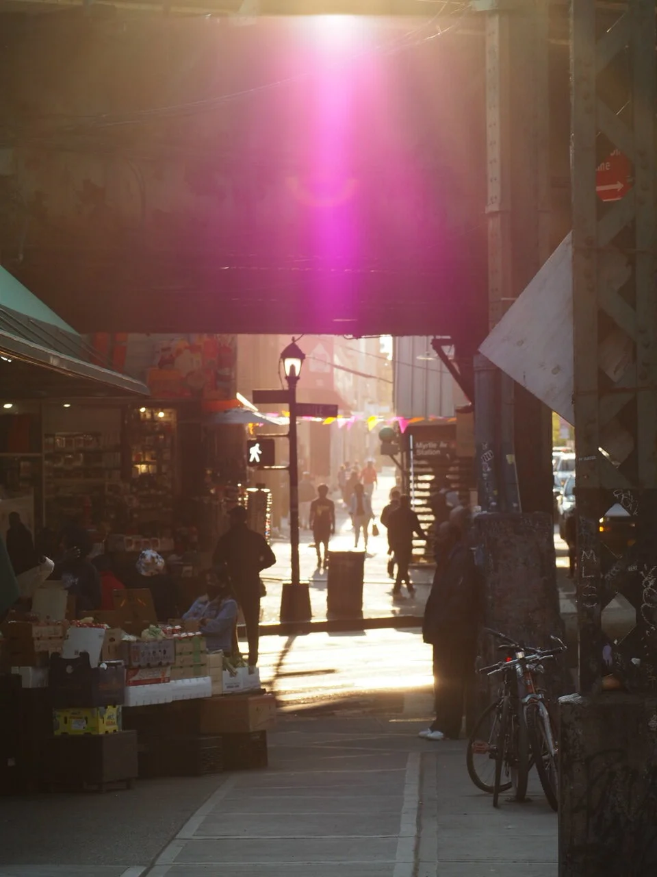 Purple light 