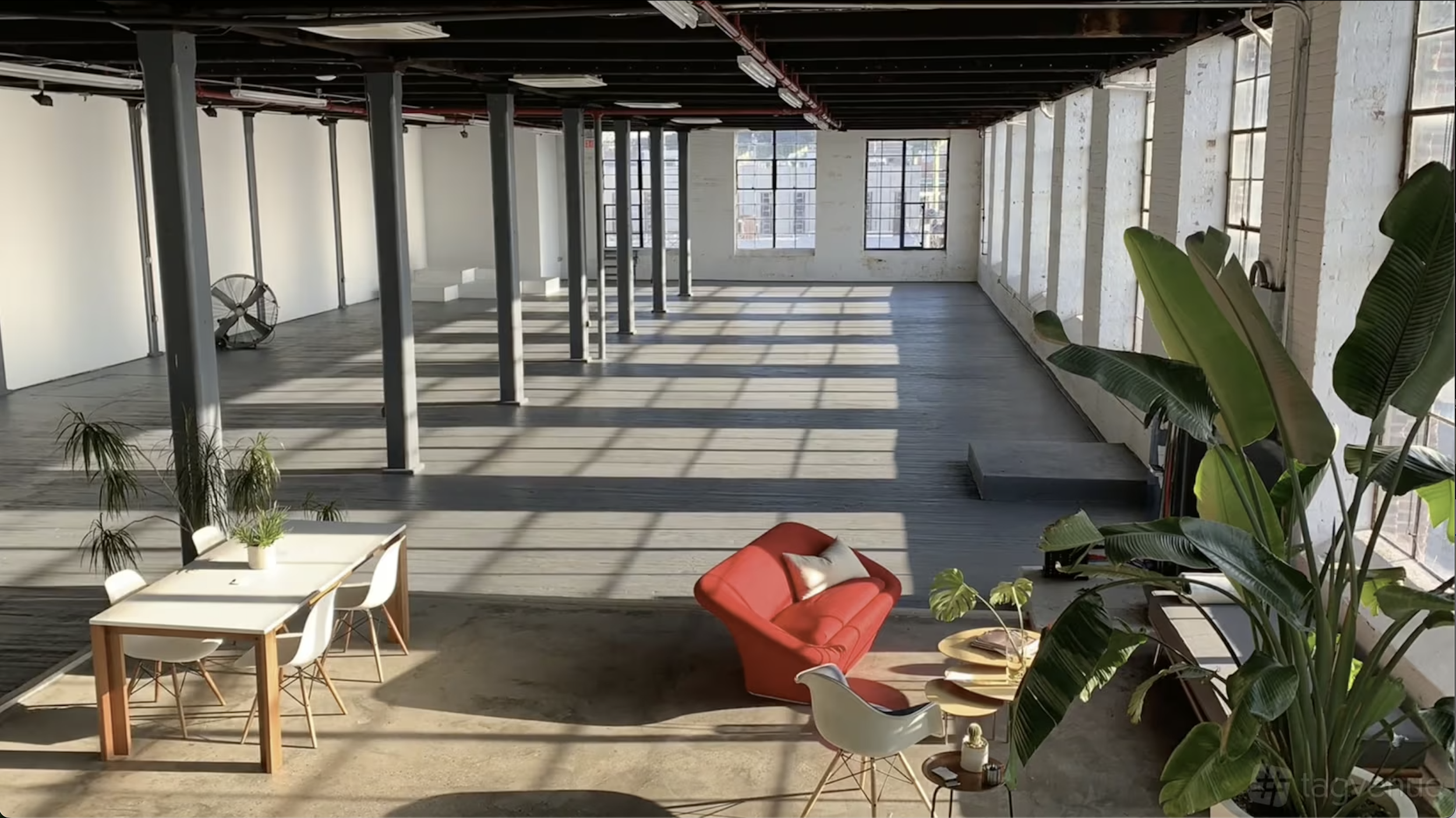 Please Space natural light photo and film studio in Brooklyn, New York managed by Alex Regen