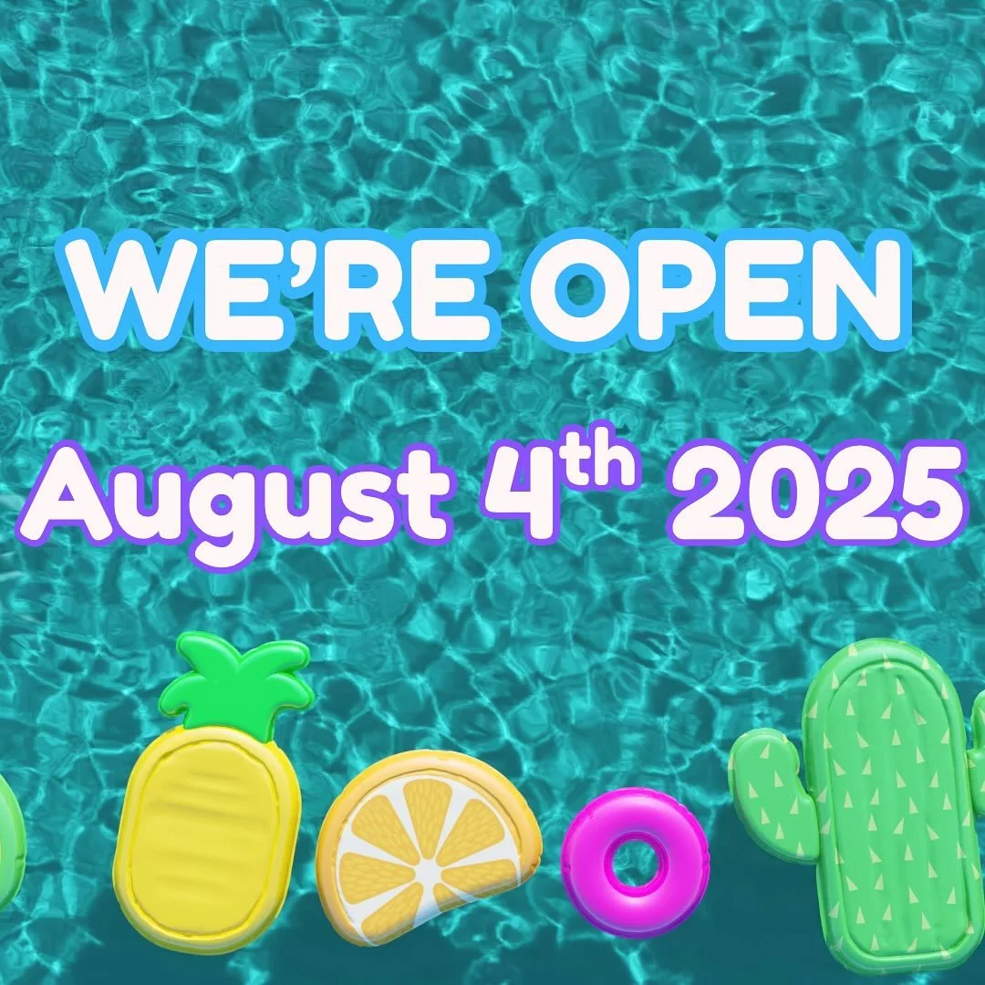 We&rsquo;re open even over August long!!