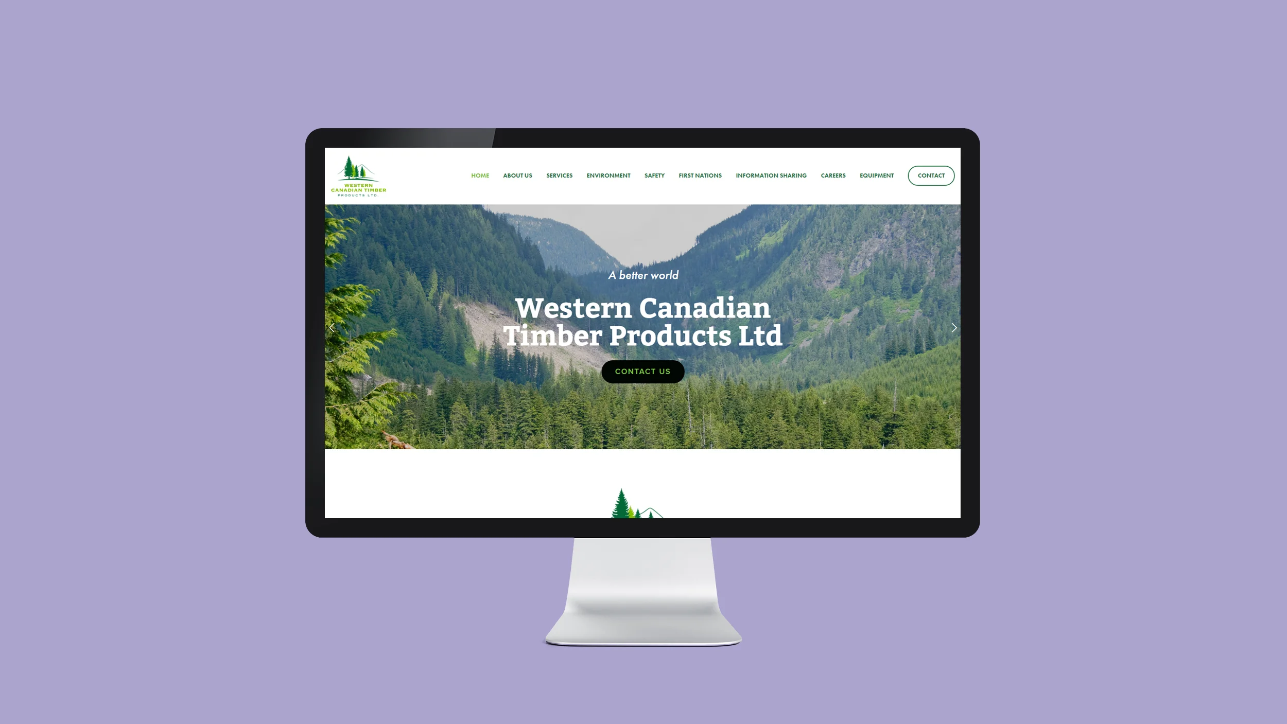 Western Canadian Timber Products Ltd. wctp.ca - Copyright © 2012-2017 460 Communications Inc. All rights reserved. This design is intended strictly for portfolio use only and cannot be reproduced in any way with out written consent from 460 Communications Inc.
